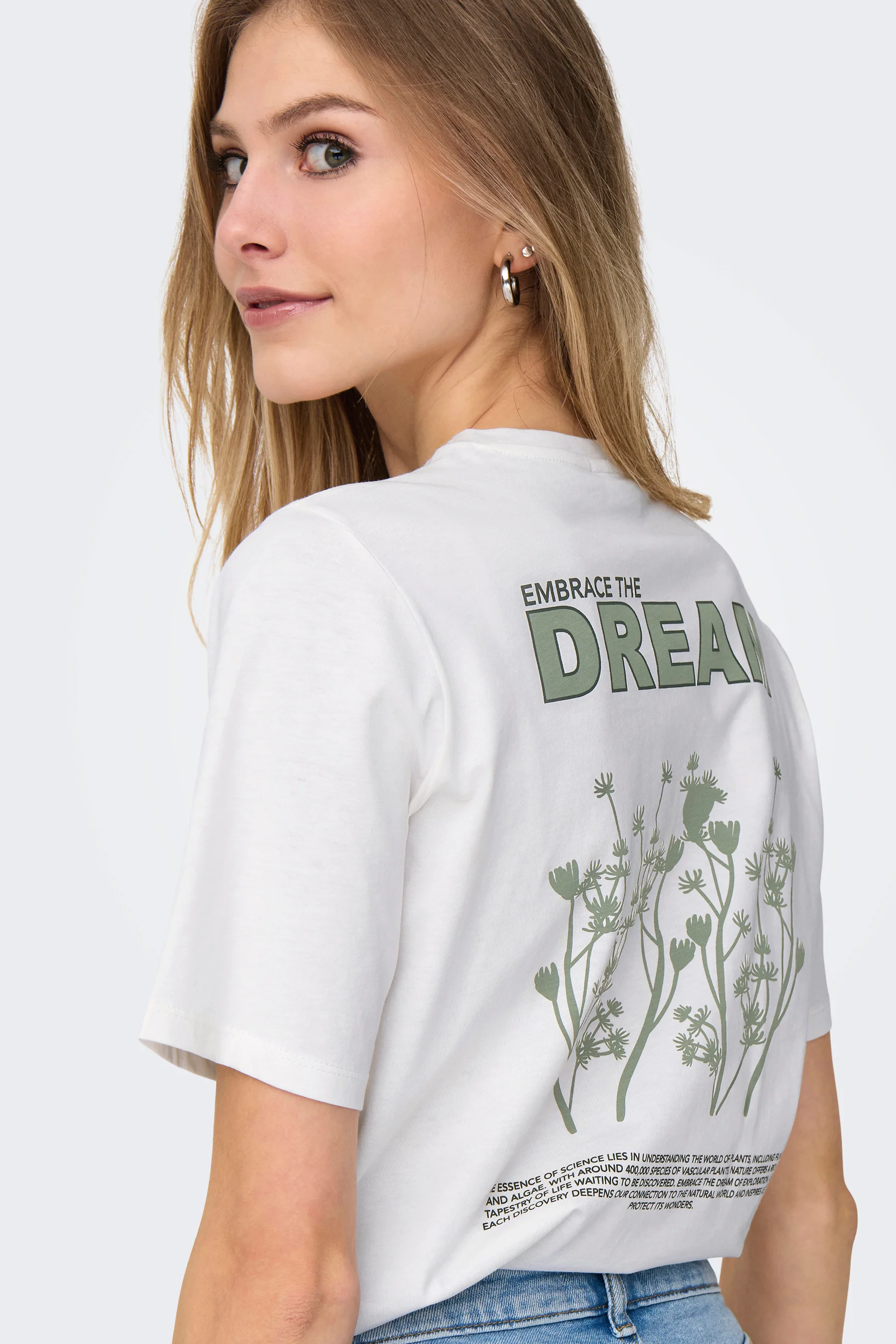 T-shirt met korte mouwen - wit - Image 6