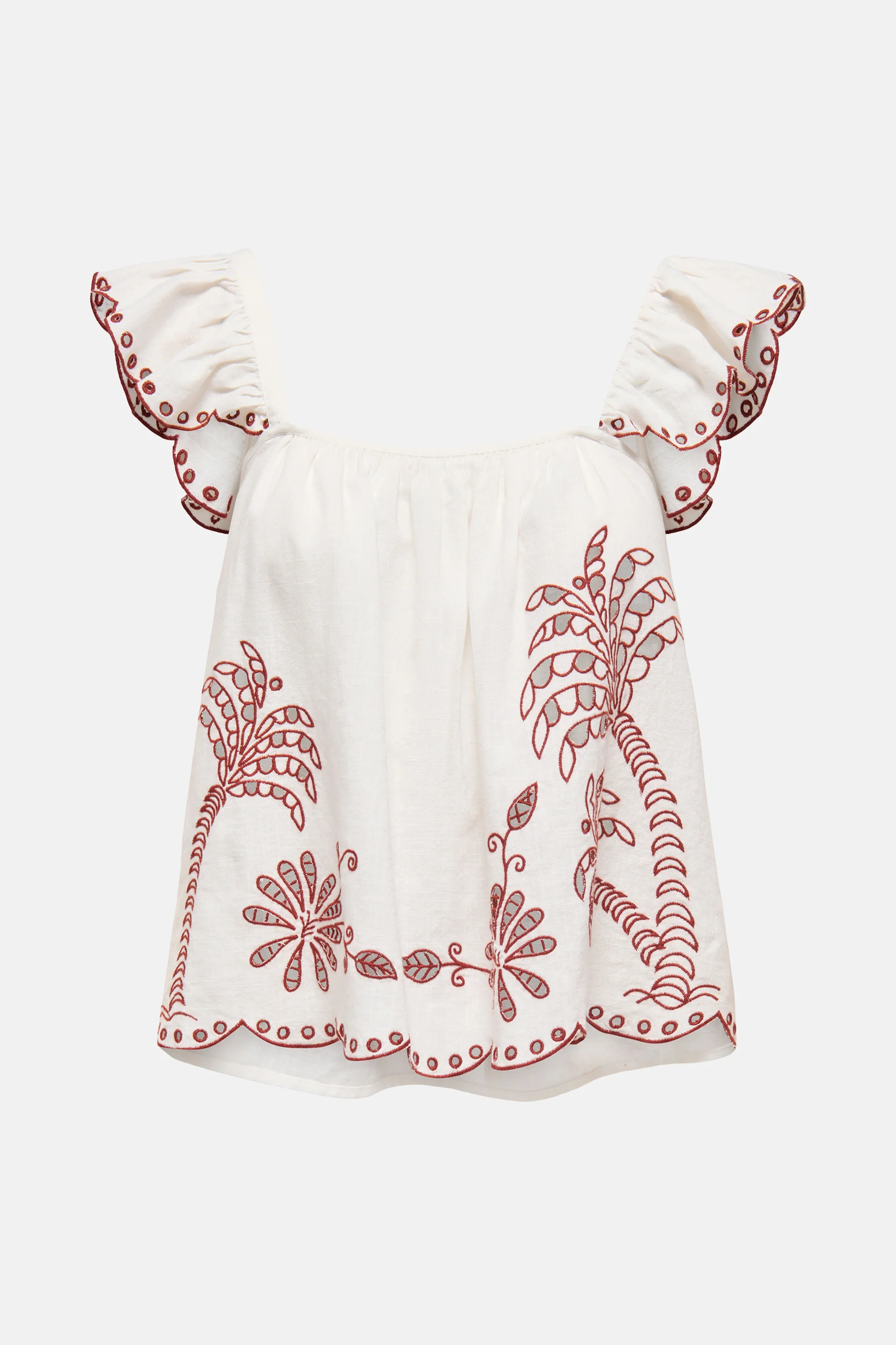 T-shirt met korte mouwen - wit