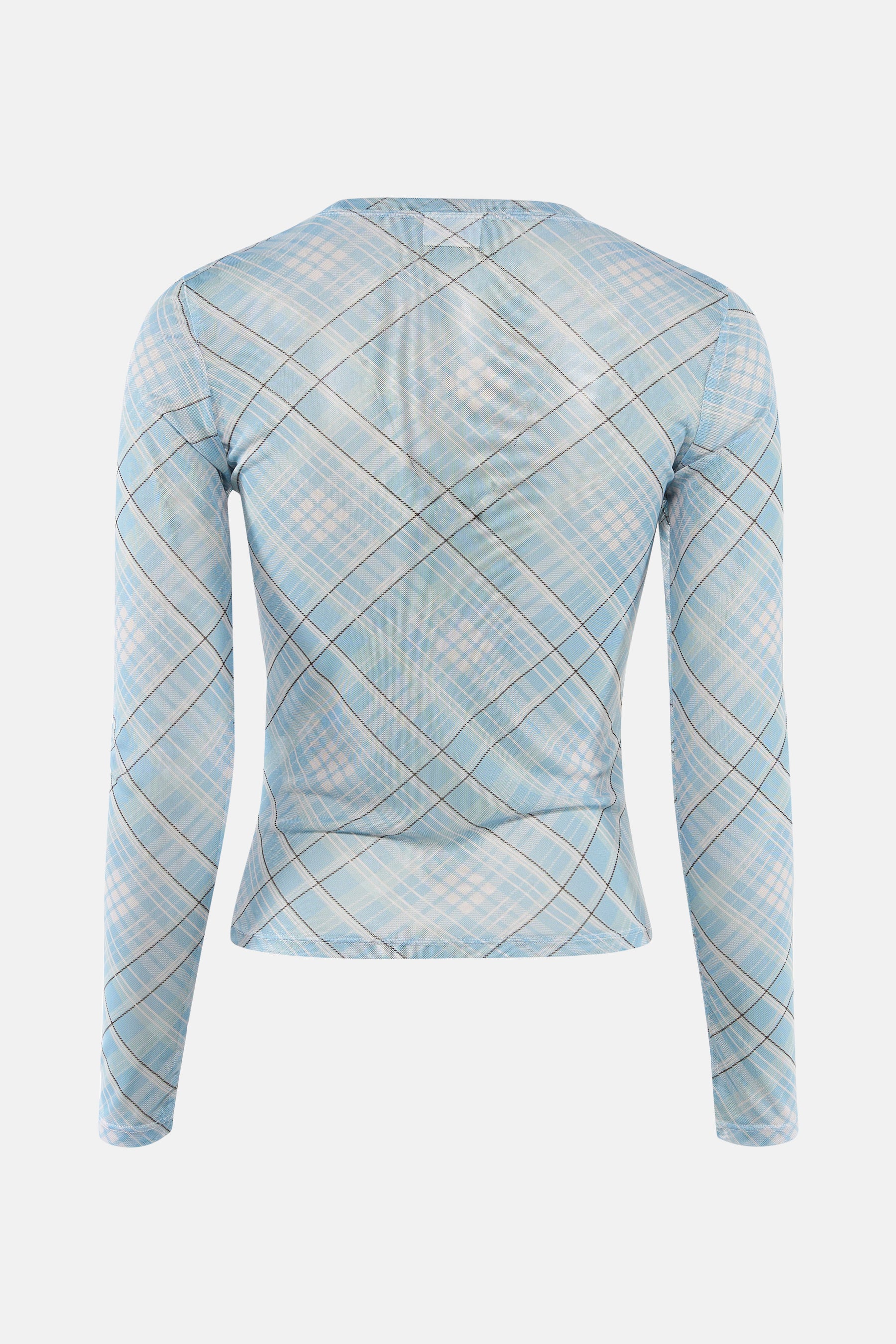 T-shirt met lange mouwen - blauw - Image 3