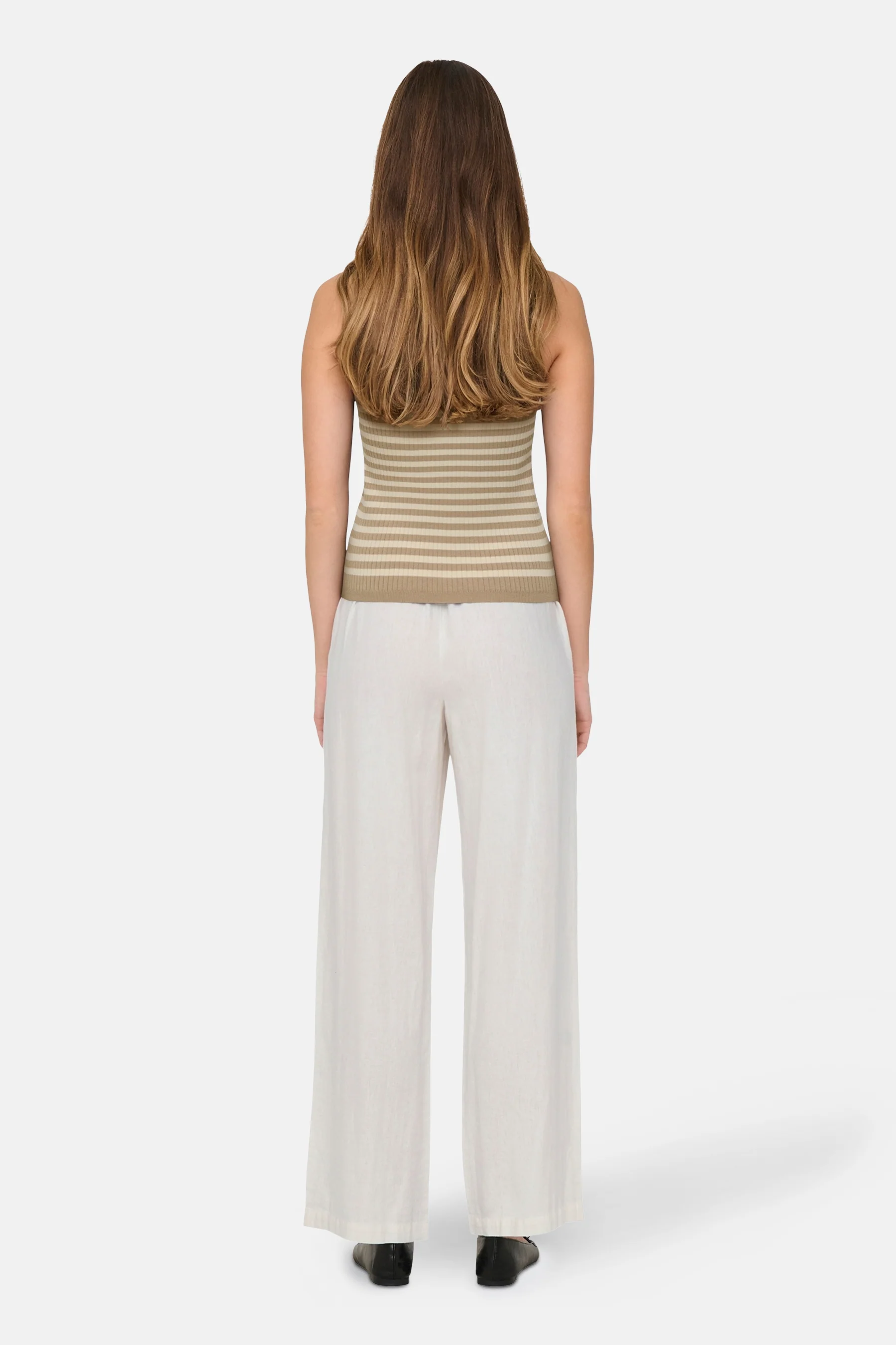 T-shirt met korte mouwen - beige - Image 4