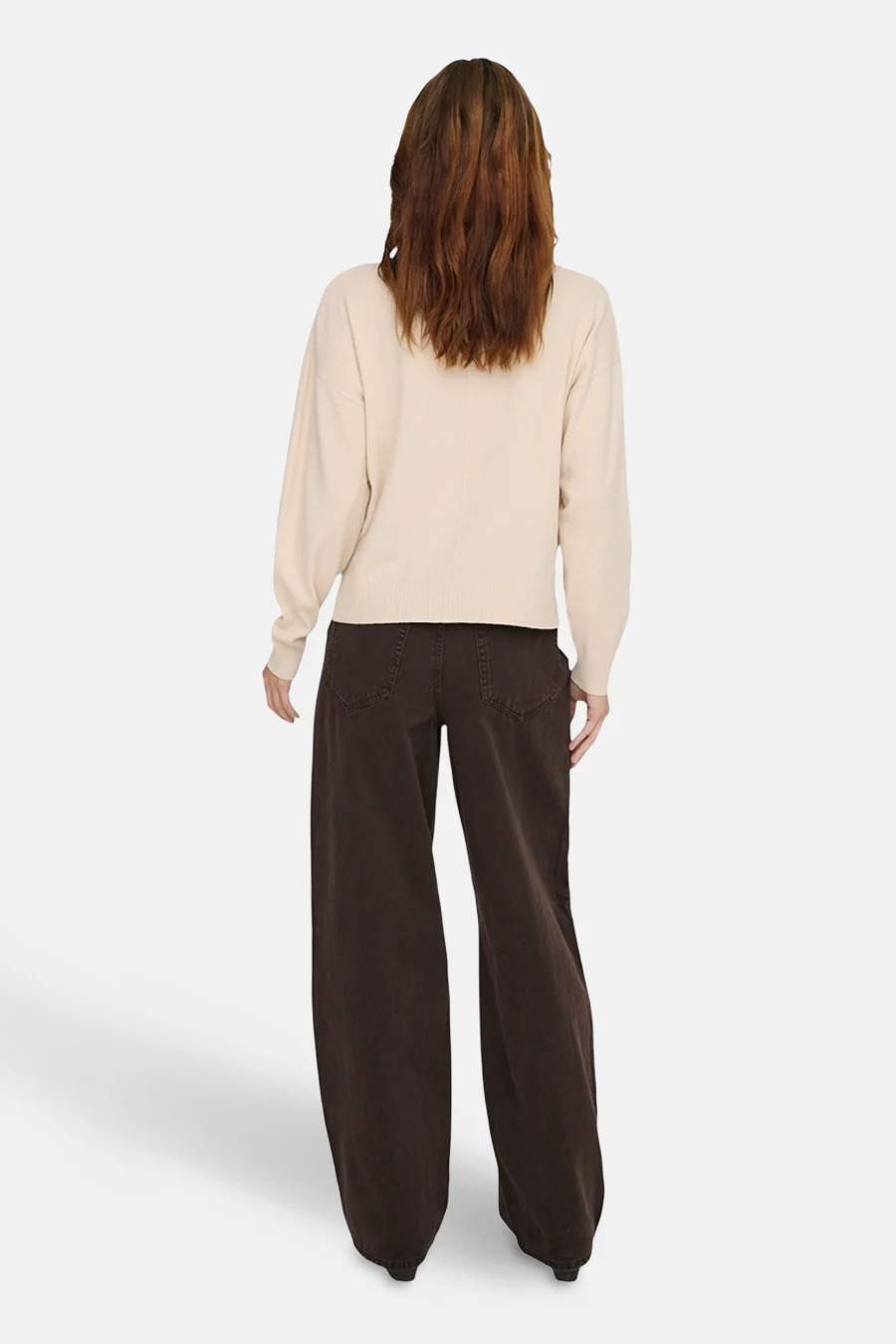 Pull met rolkraag - ecru - Image 3