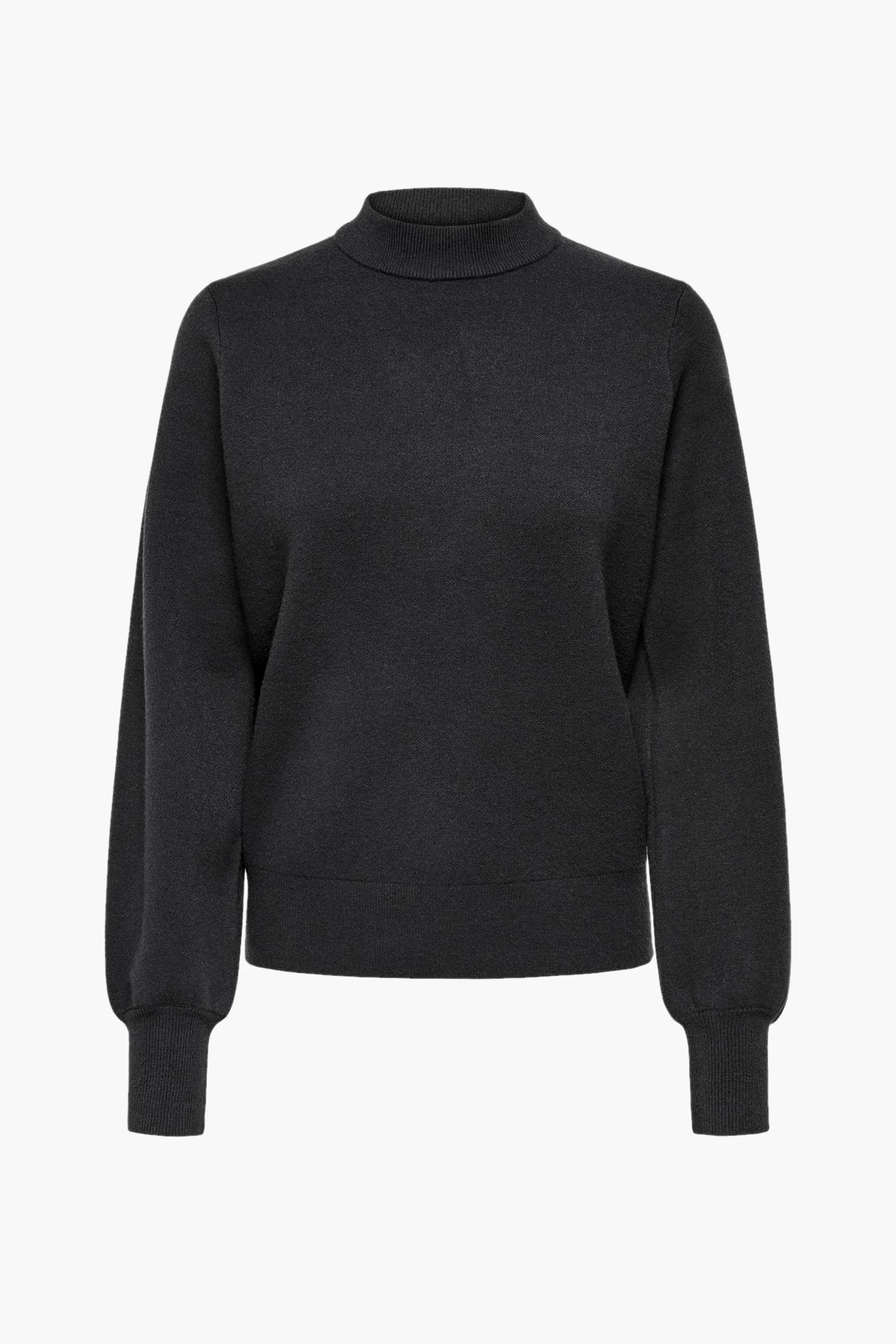 Pull met rolkraag - grijs