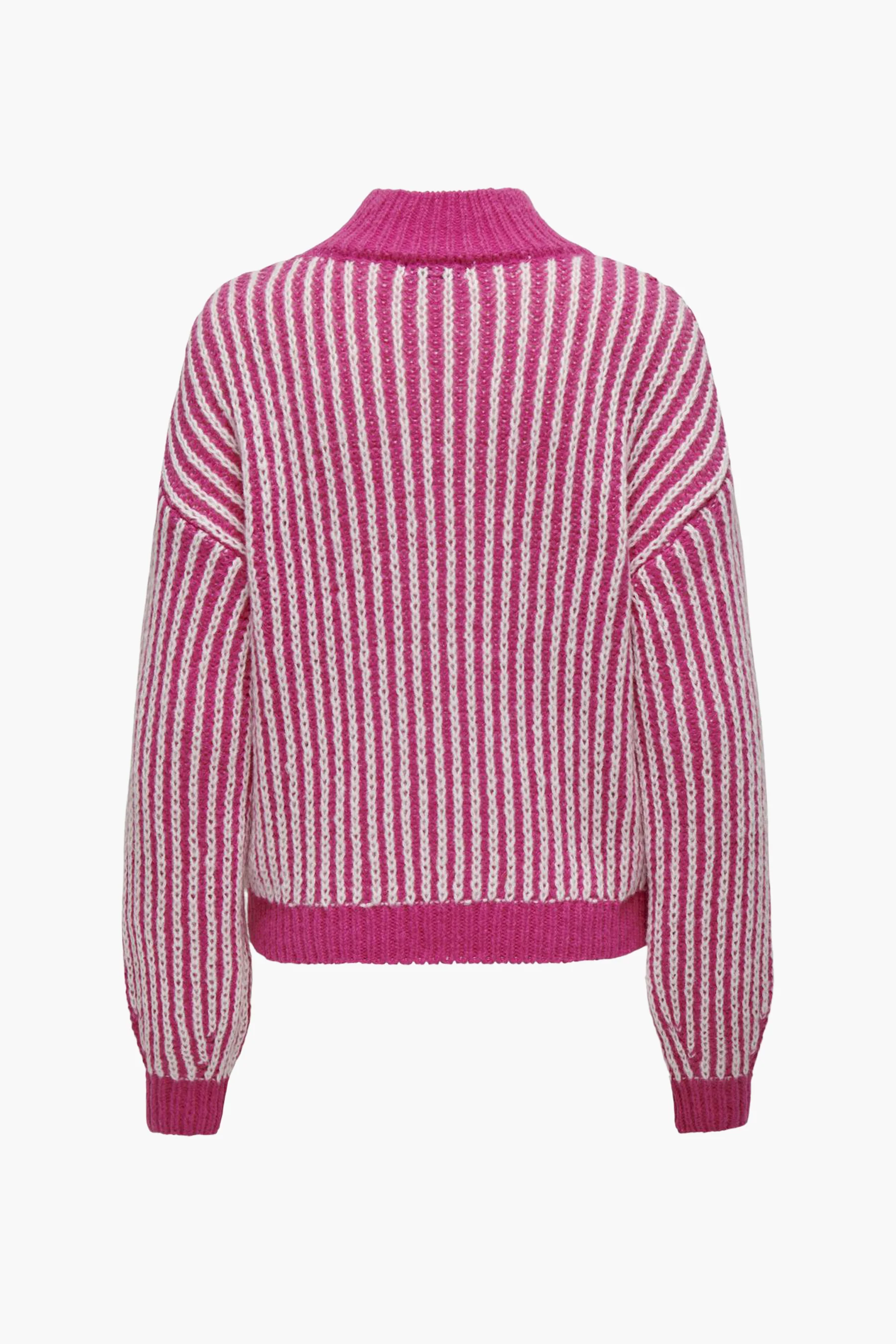 Pull met rolkraag - roze - Image 2