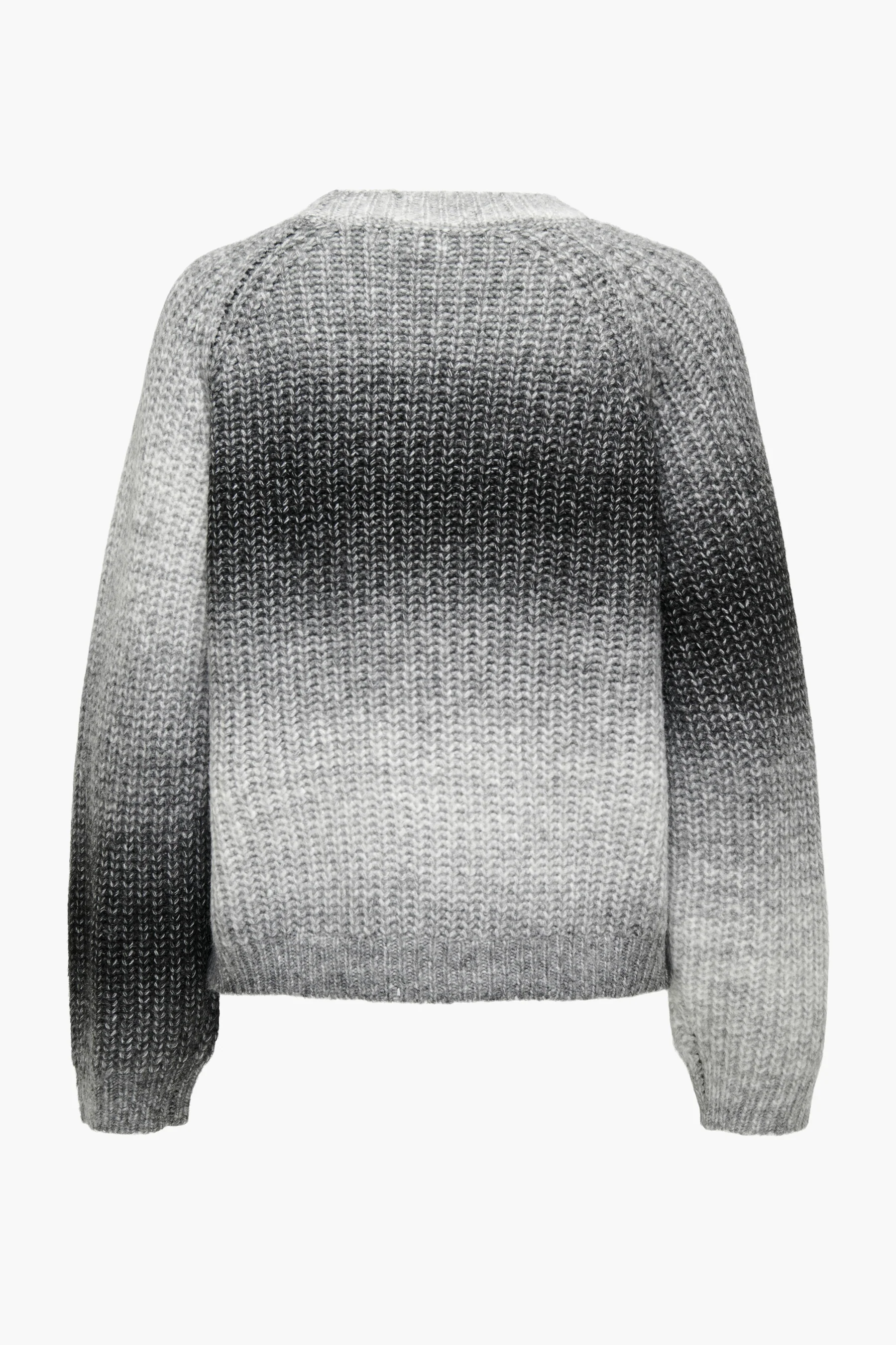 Pull met ronde hals - grijs - Image 7