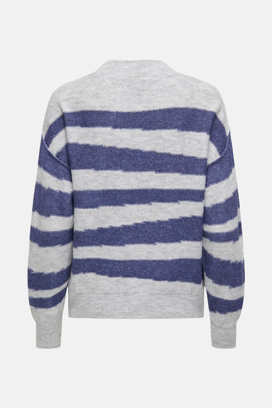 Pull met ronde hals - grijs - Image 2