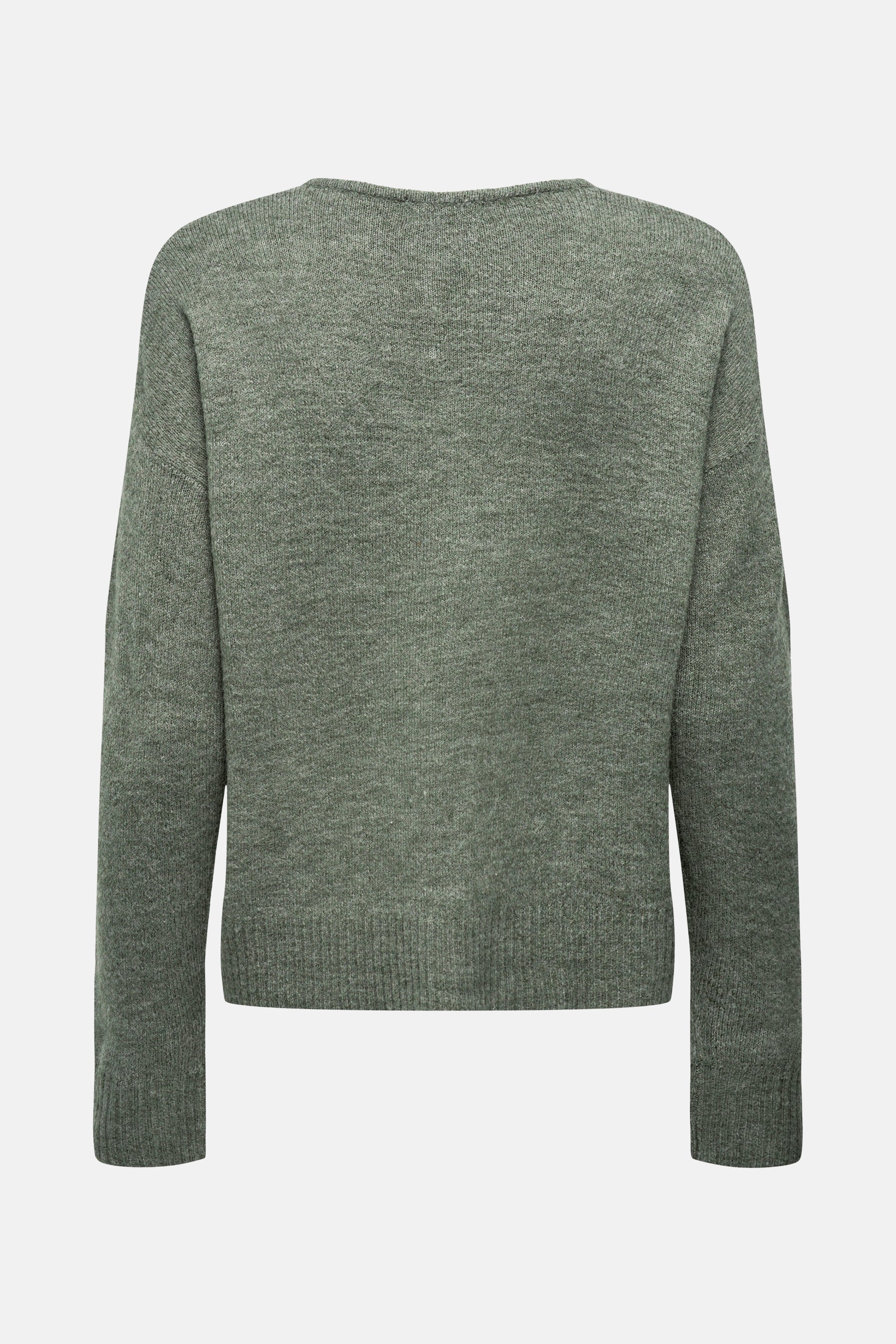 Pull met ronde hals - groen - Image 14