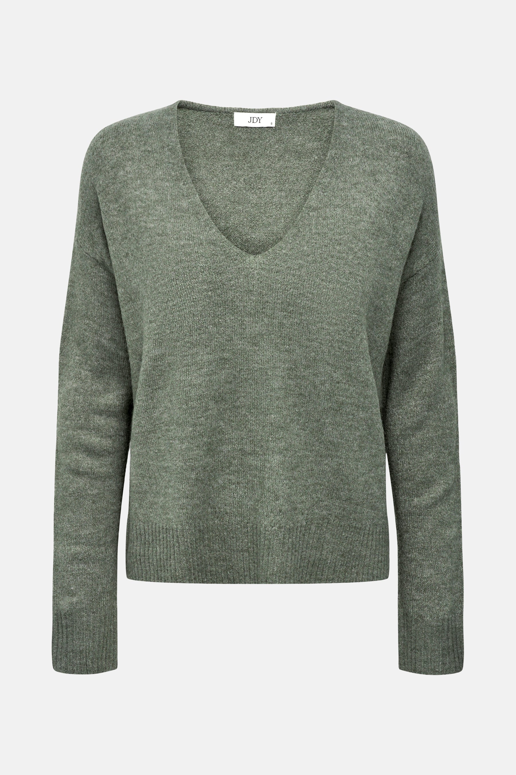 Pull met ronde hals - groen - Image 20