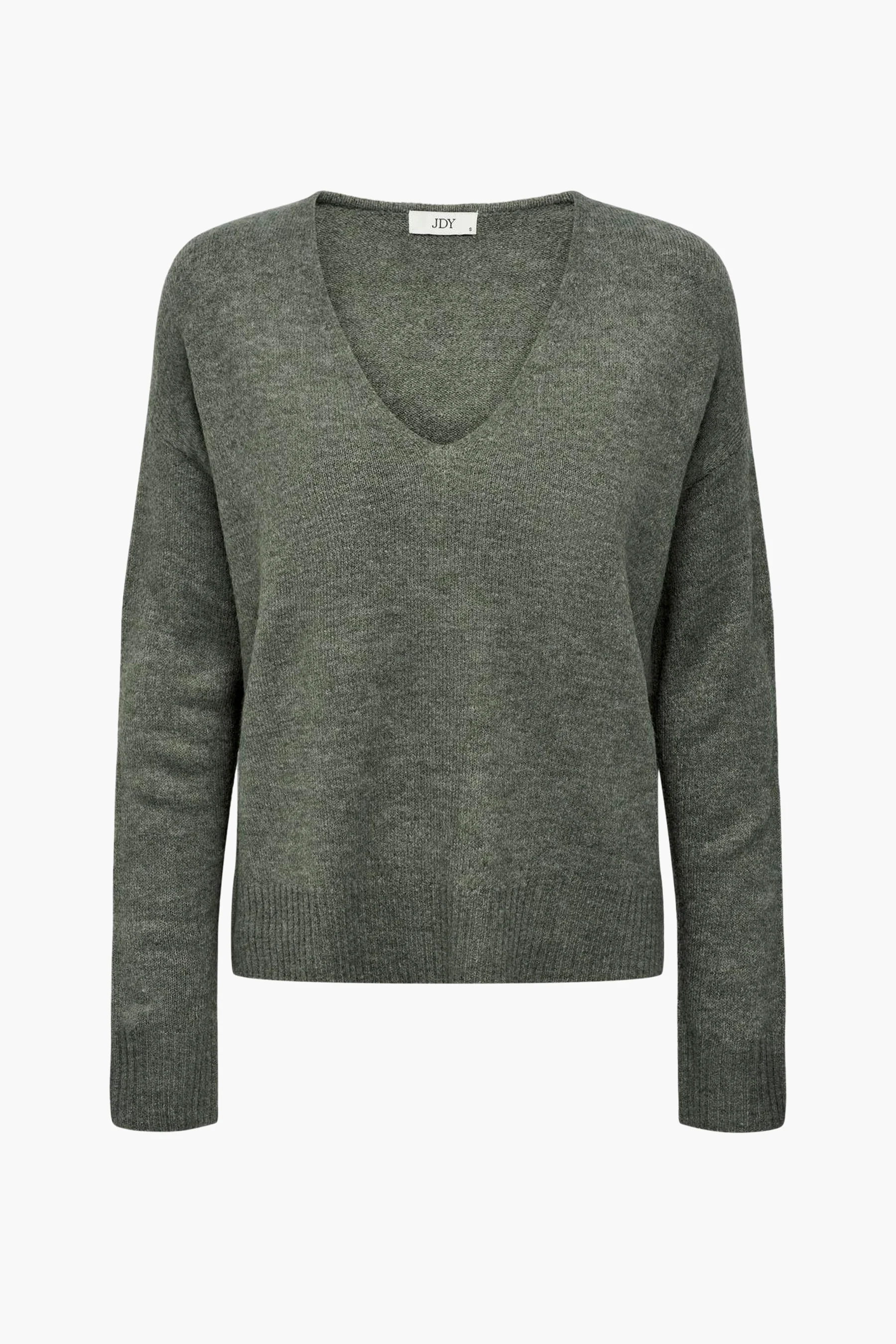 Pull met ronde hals - groen - Image 5