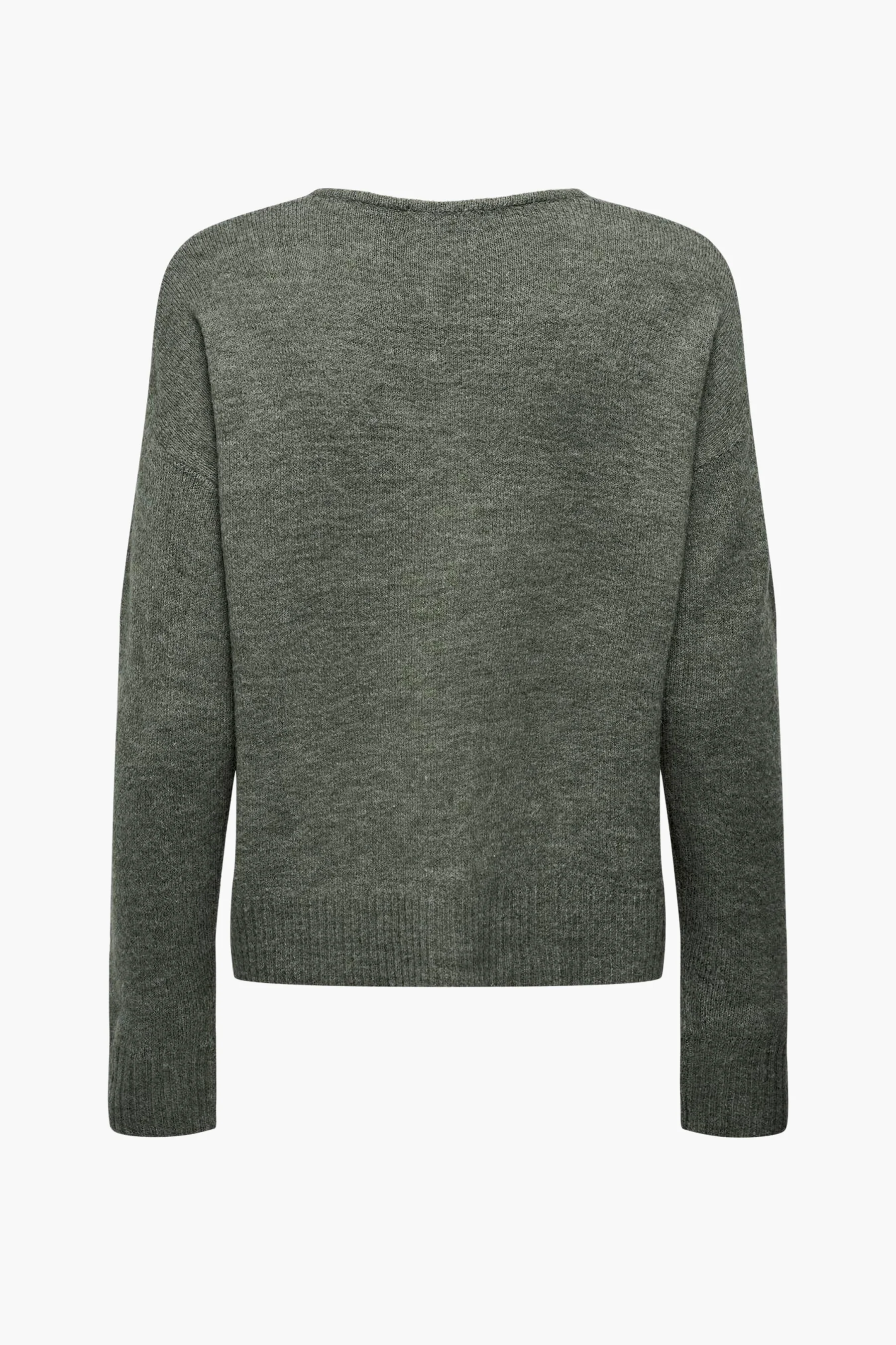 Pull met ronde hals - groen - Image 6