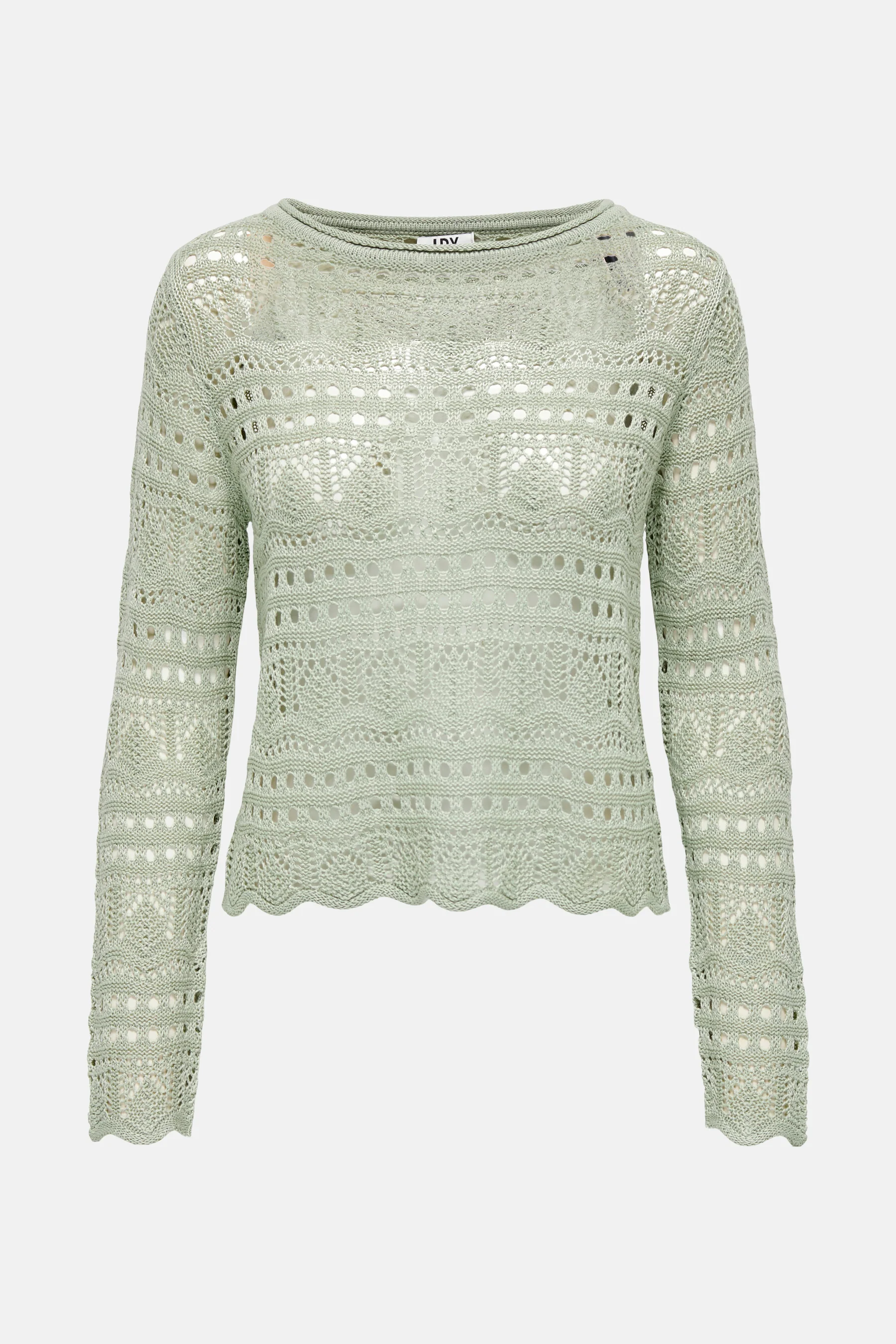 Trui met ronde hals groen - JDY - Image 10
