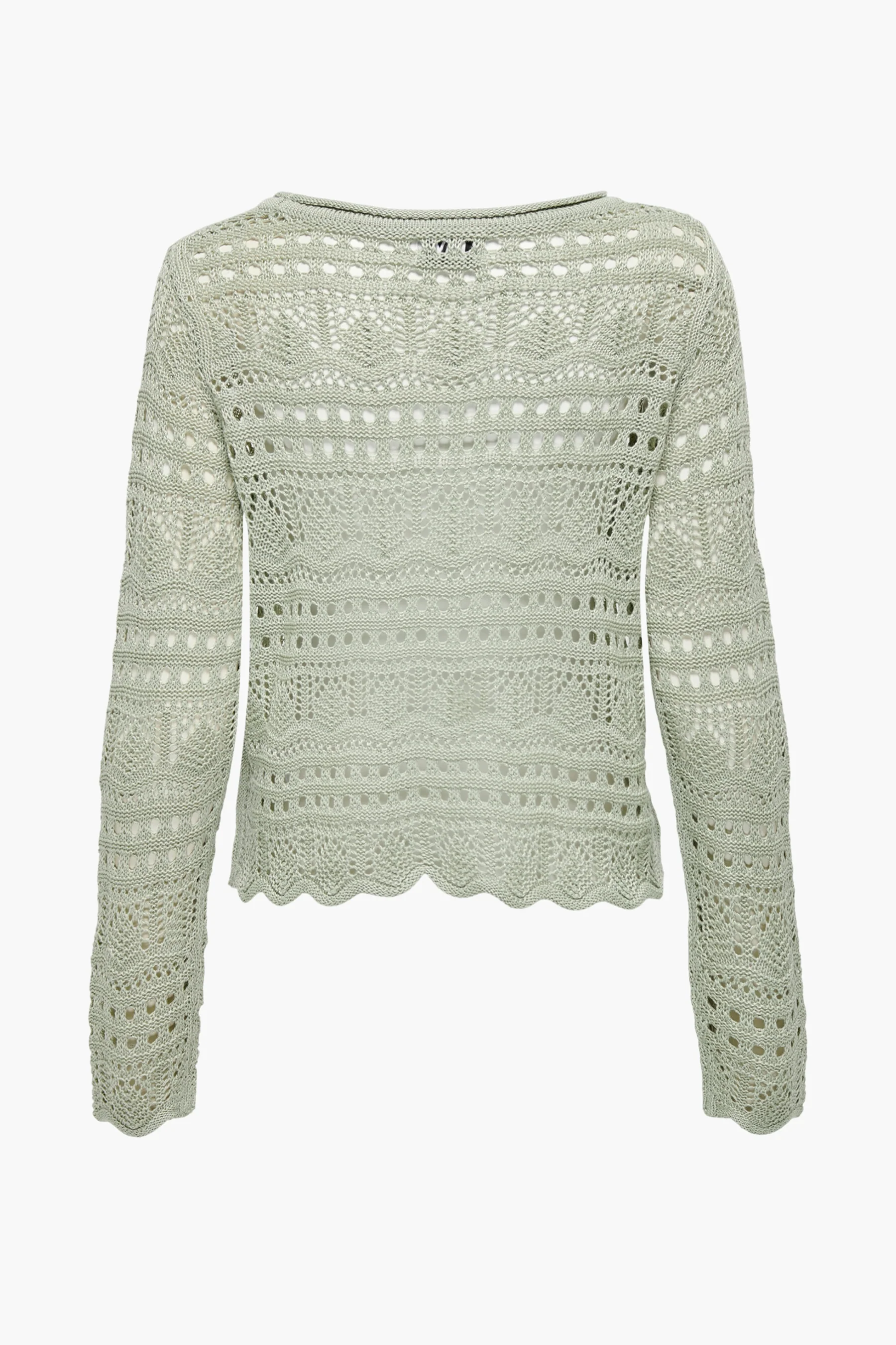 Trui met ronde hals groen - JDY - Image 7