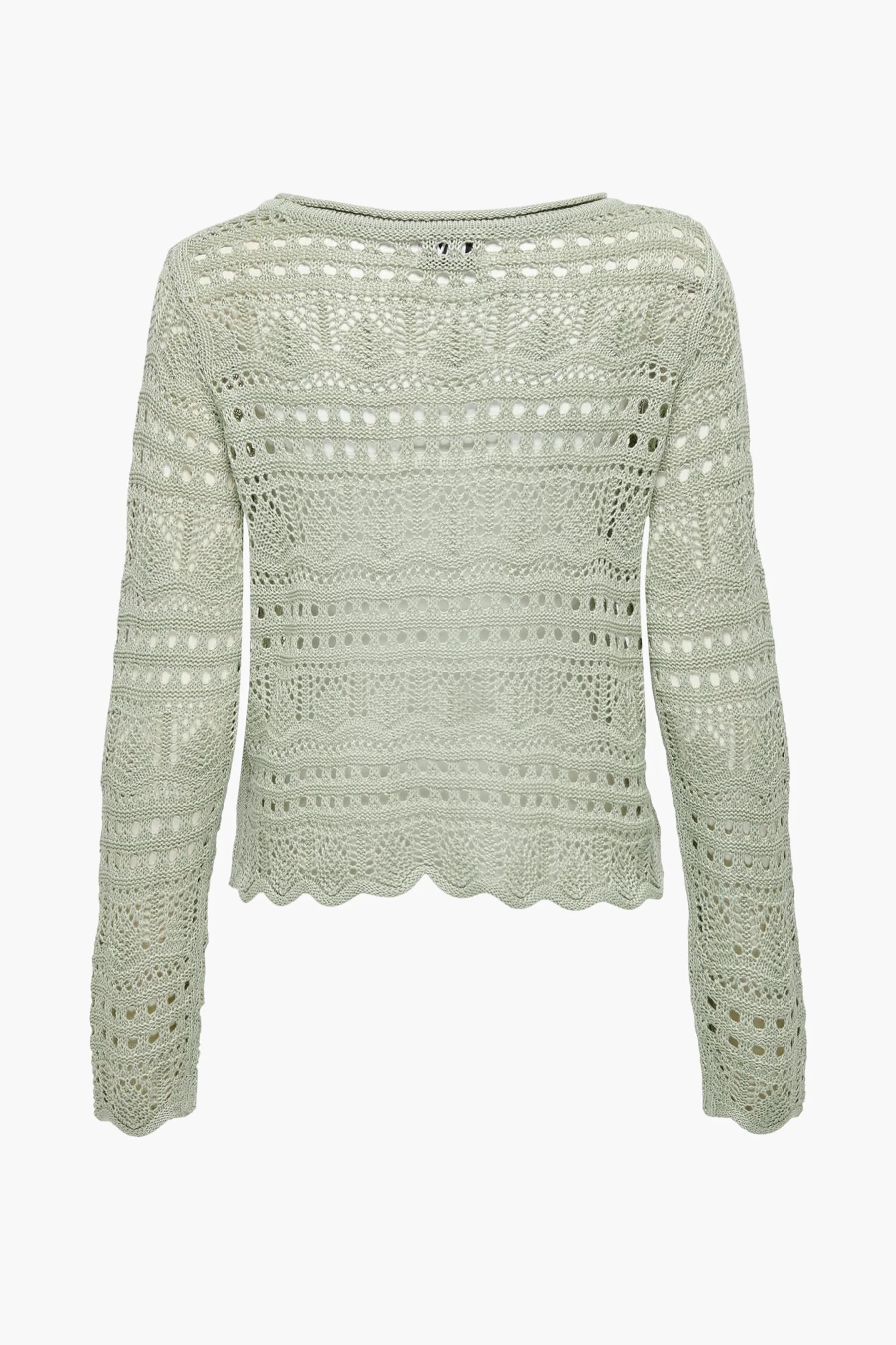 Trui met ronde hals groen - JDY - Image 9