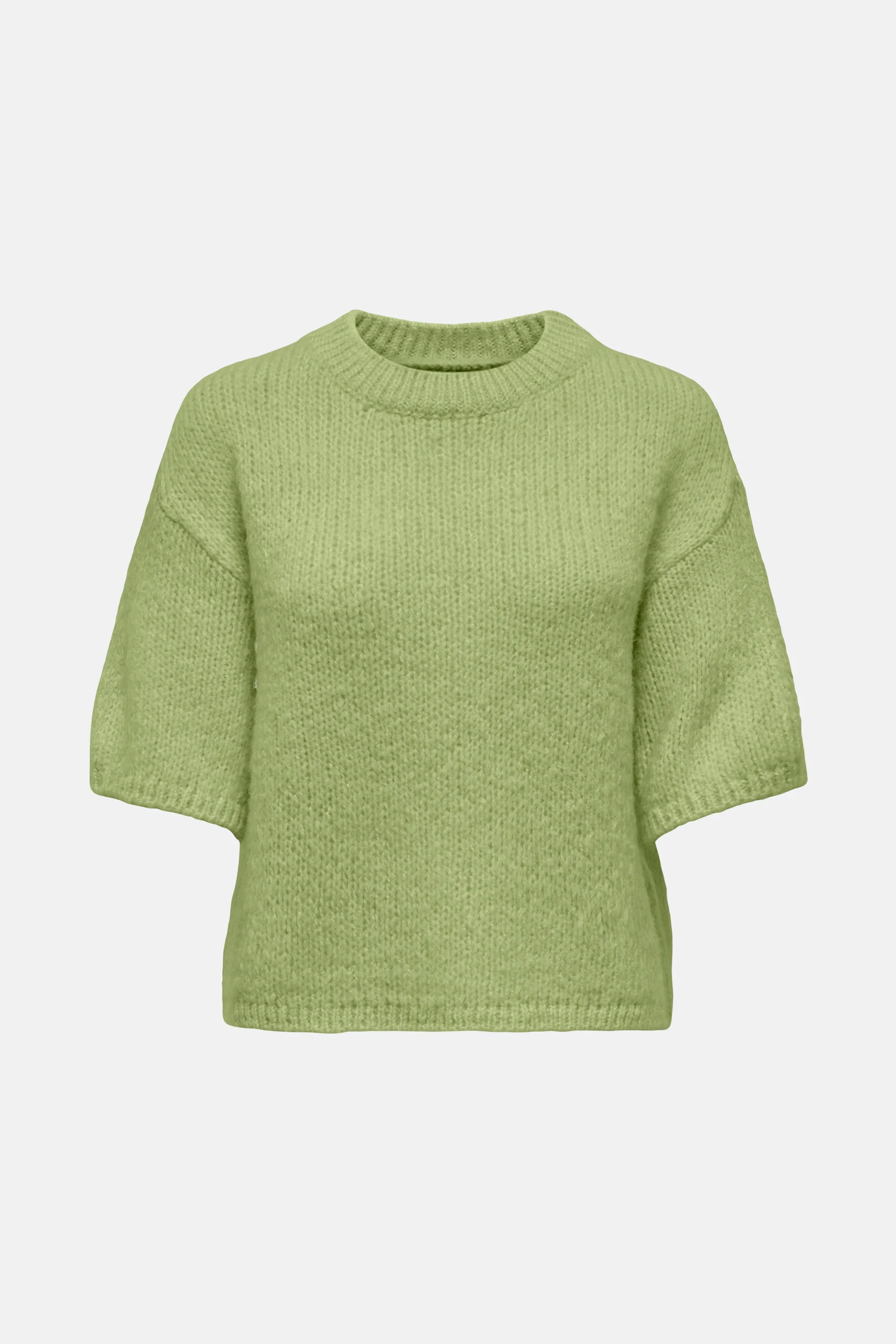 Pull met ronde hals - groen