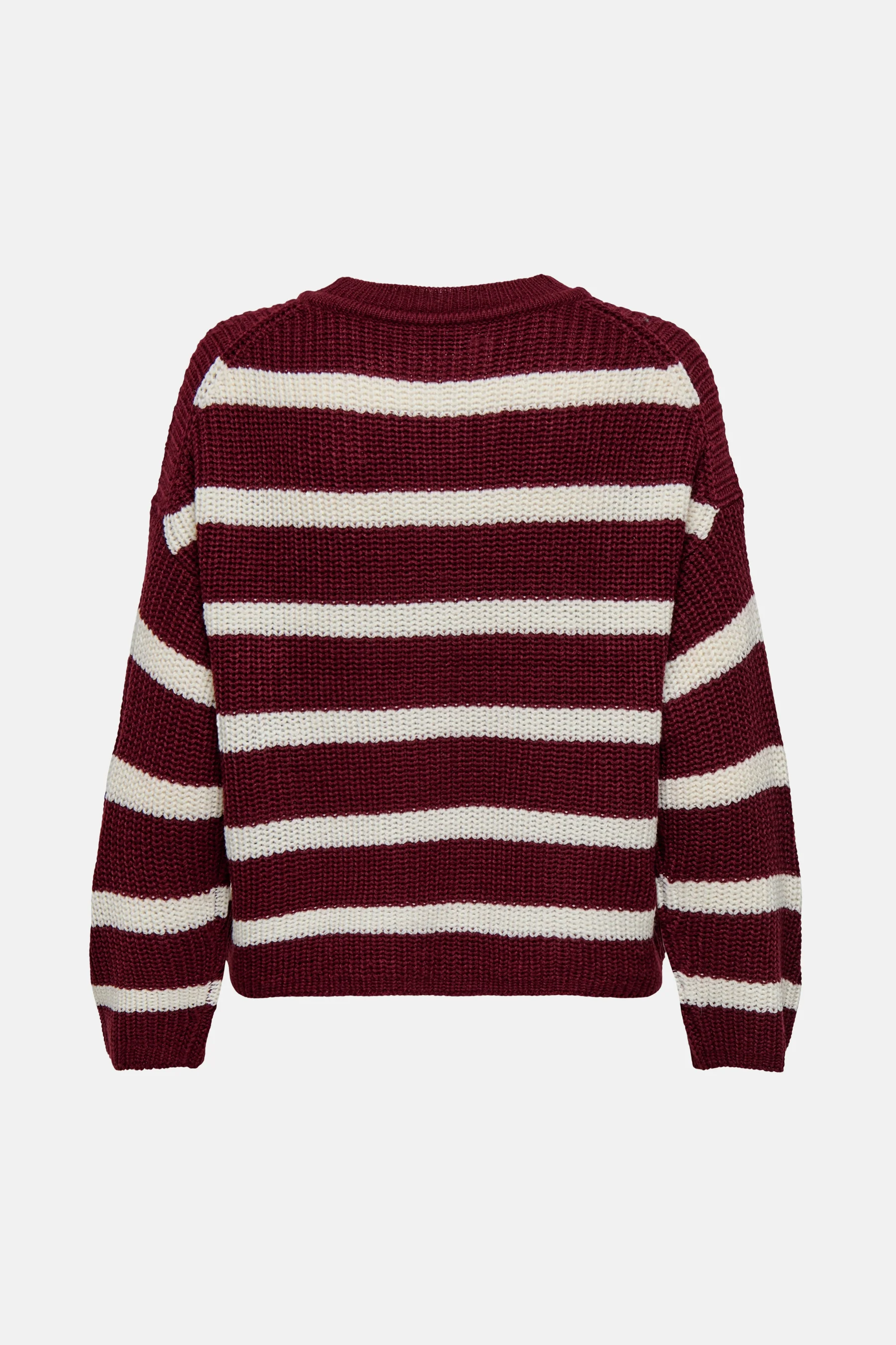 Pull met ronde hals - rood - Image 4