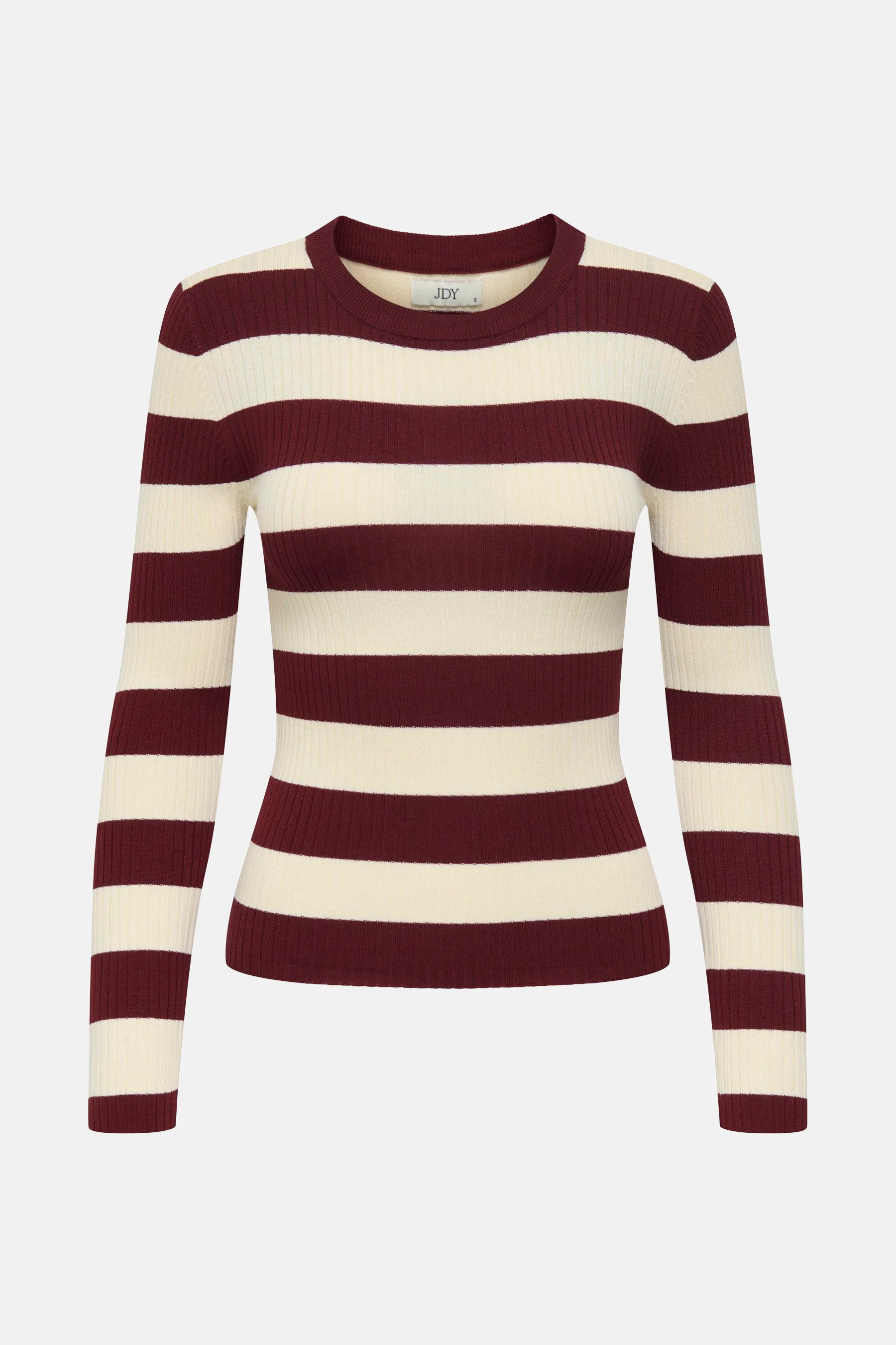 Pull met ronde hals - rood - Image 6