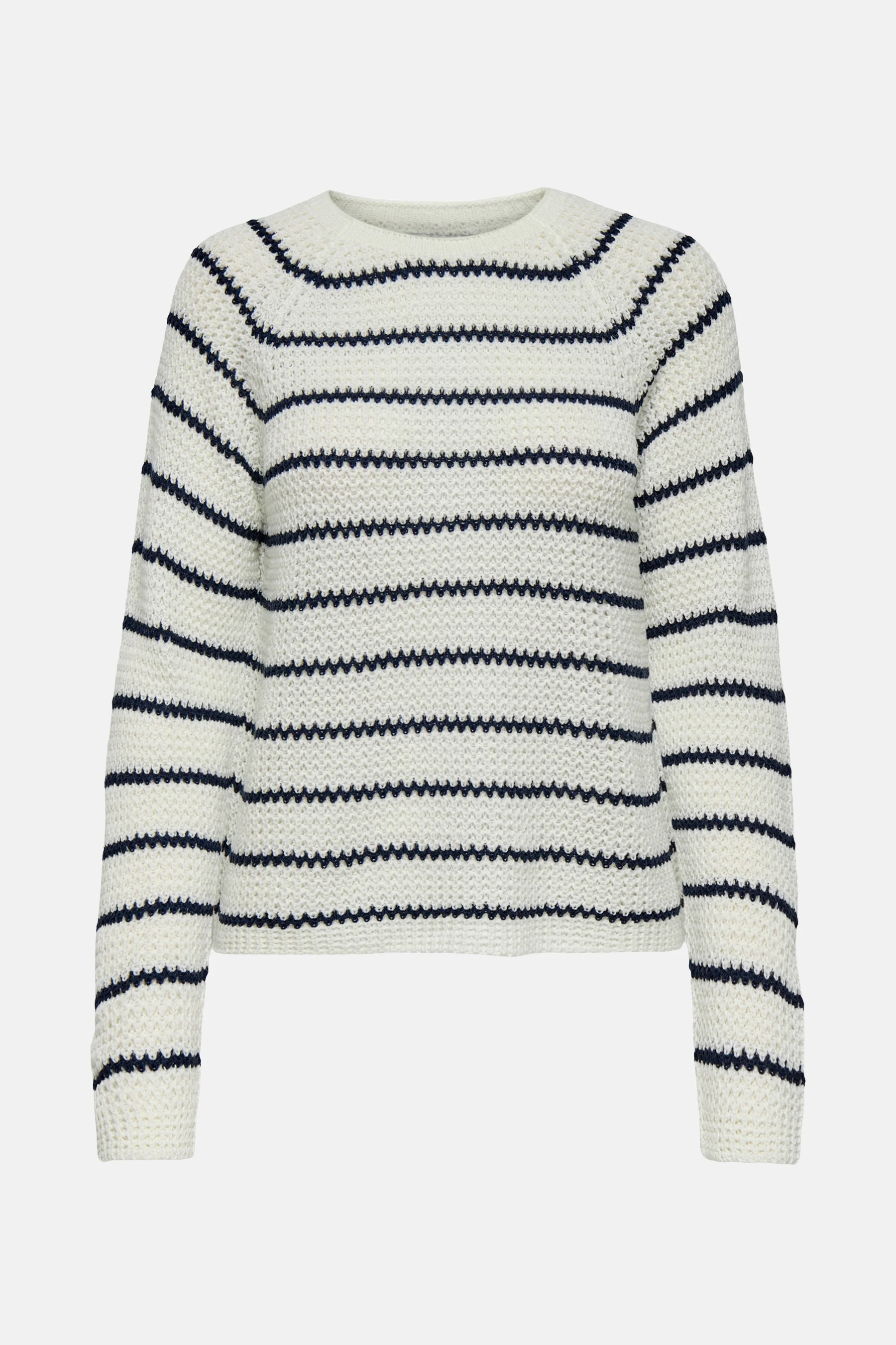 Pull met ronde hals - wit - Image 3