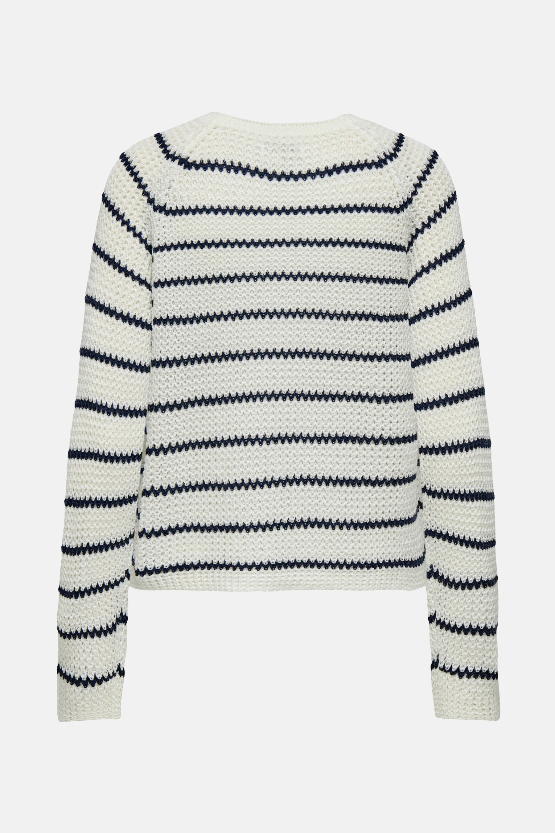 Pull met ronde hals - wit - Image 4