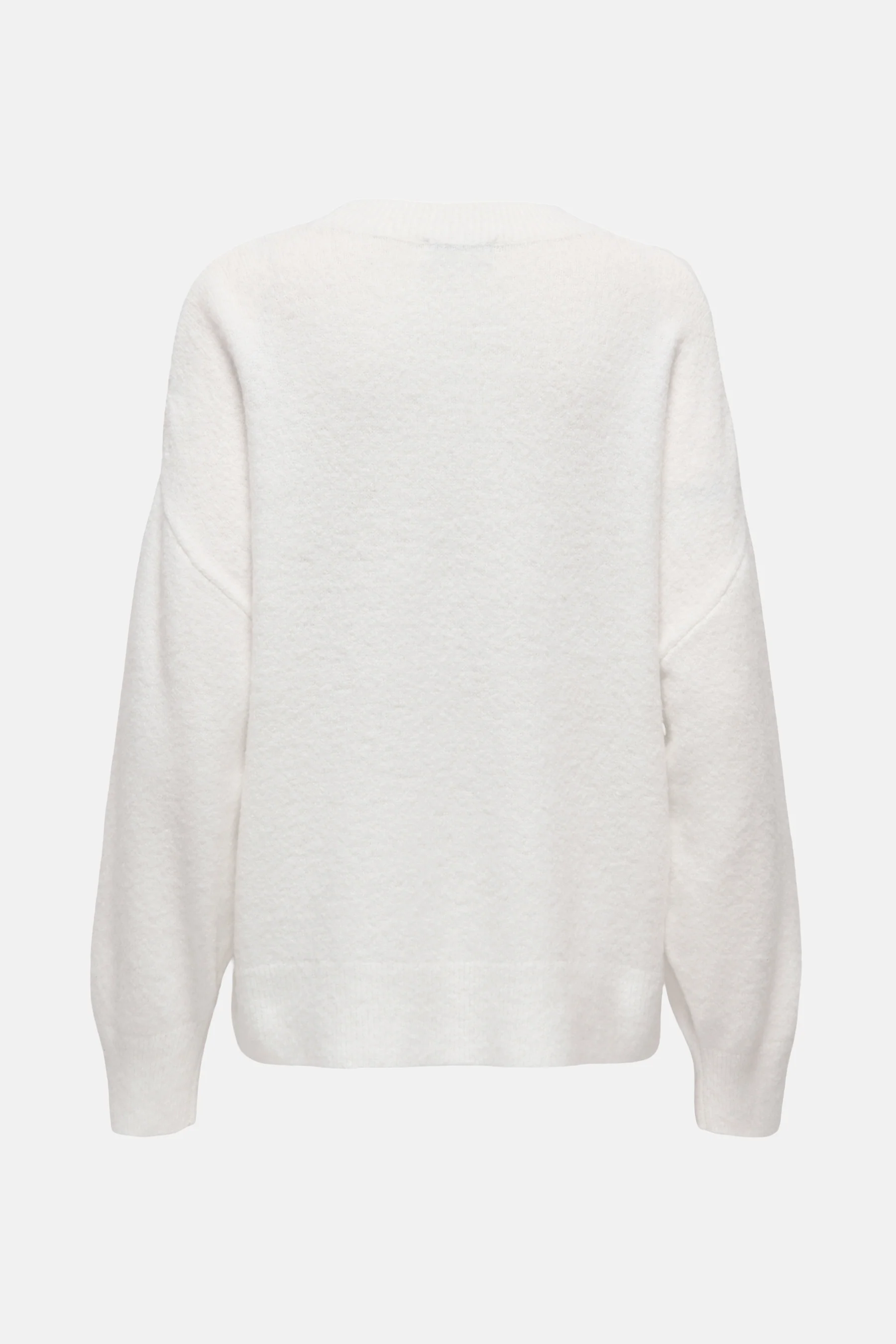 Pull met ronde hals - wit - Image 7