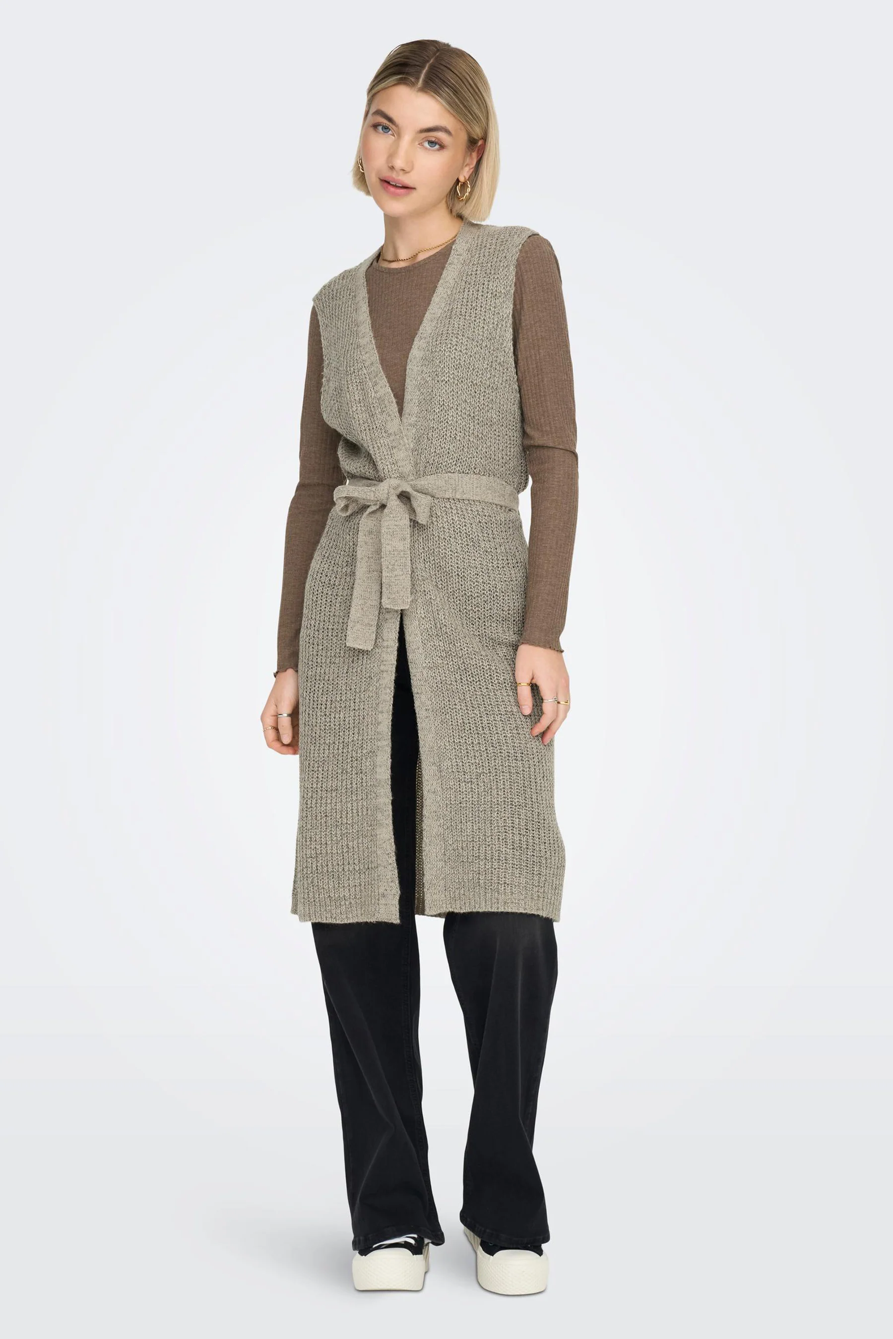 Gilet - bruin