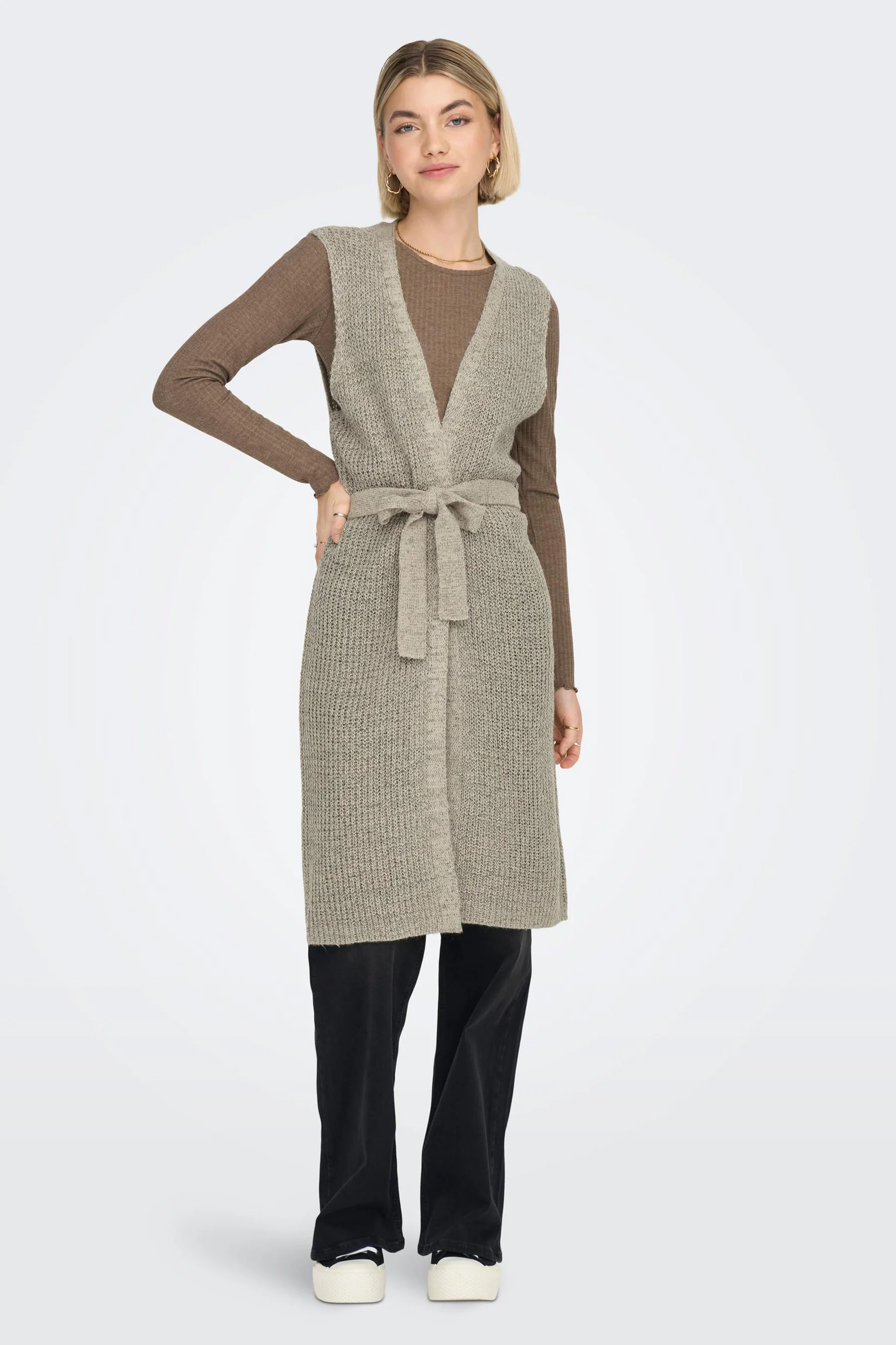 Gilet - bruin - Image 5