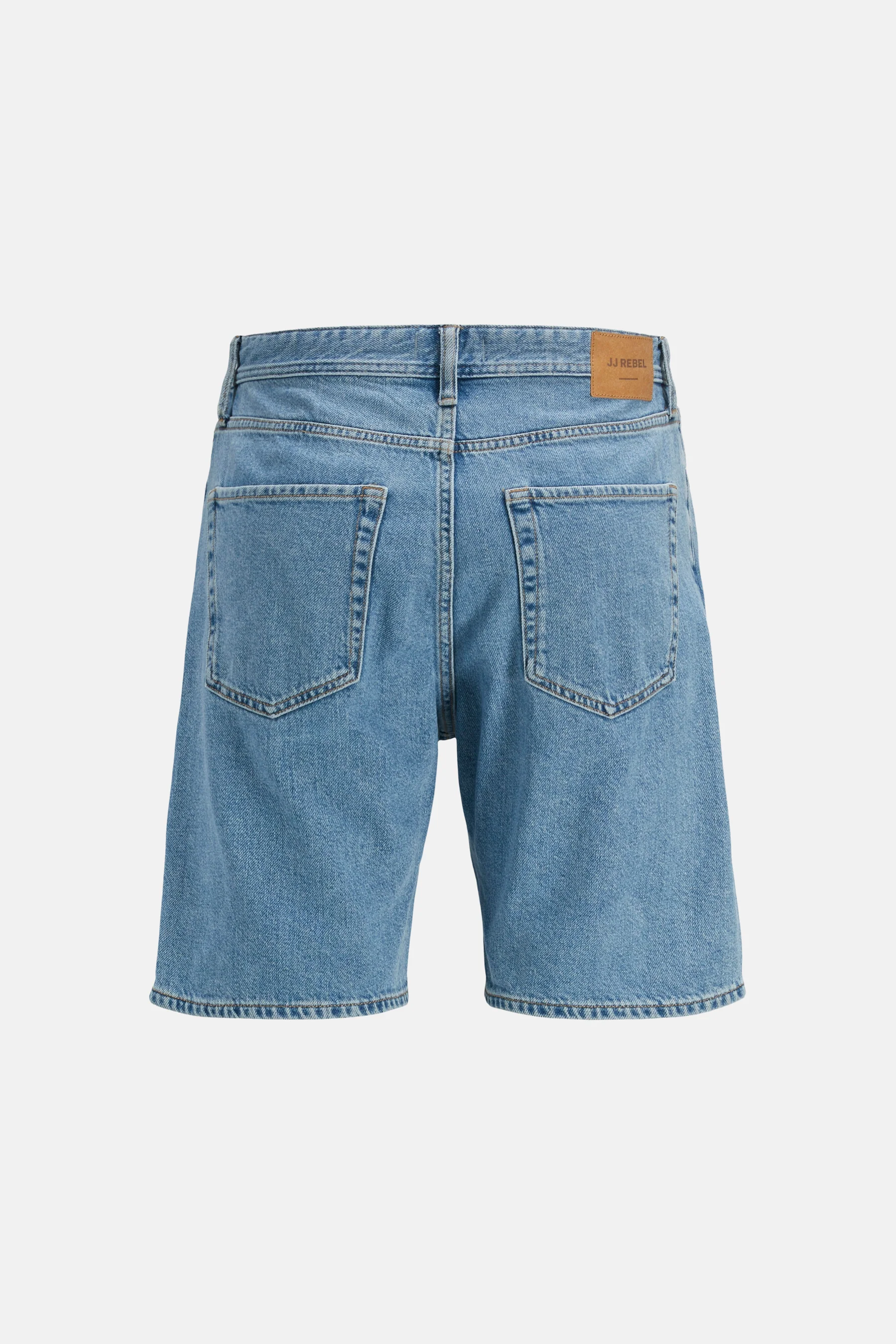 Short - Light blue denim - Image 8