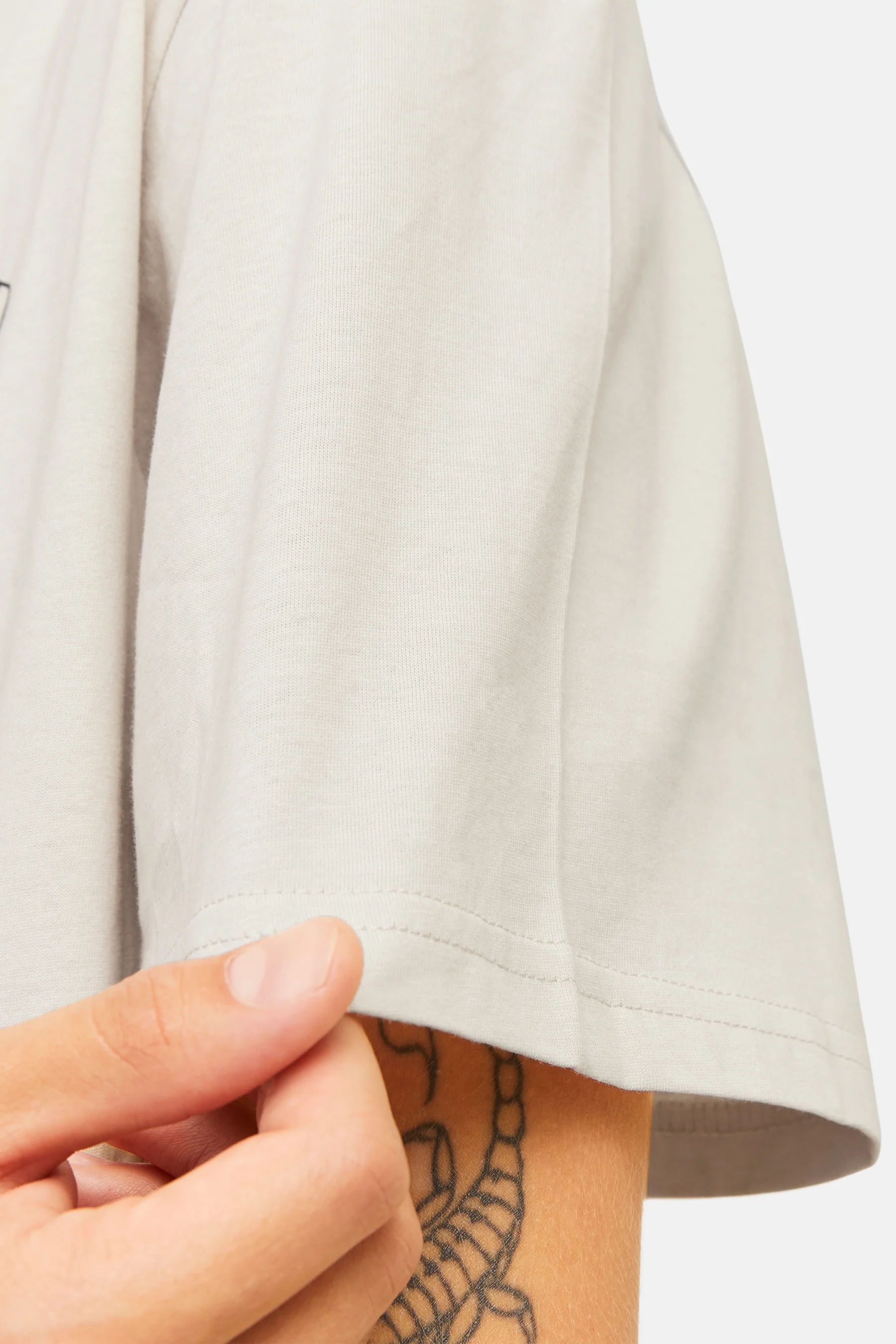 T-shirt met korte mouwen - beige - Image 5