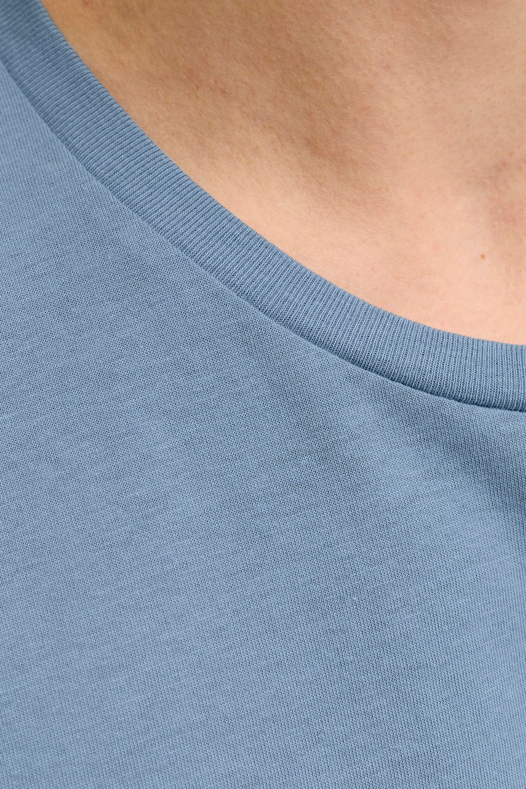 T-shirt met korte mouwen - blauw - Image 5