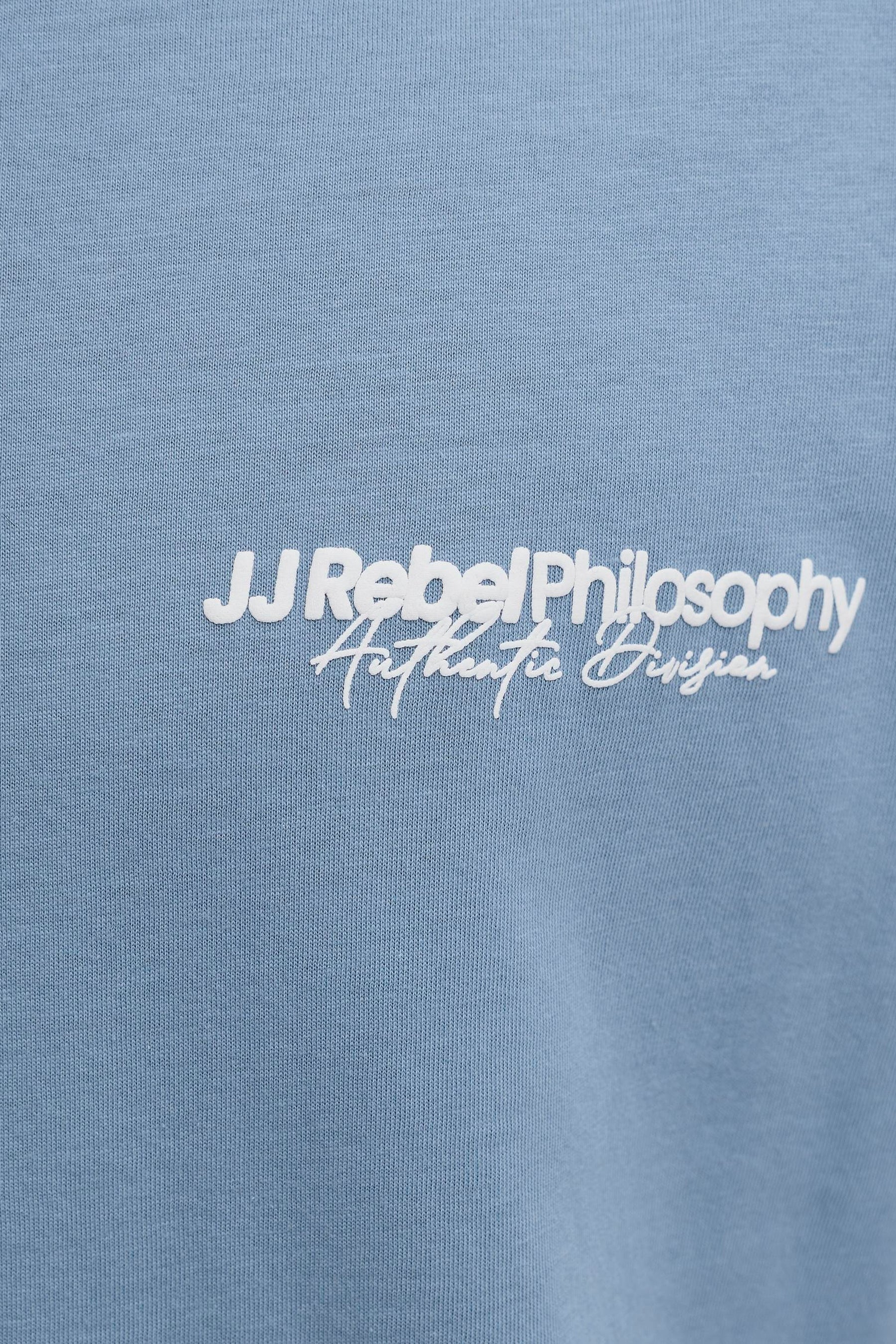 T-shirt met korte mouwen - blauw - Image 6