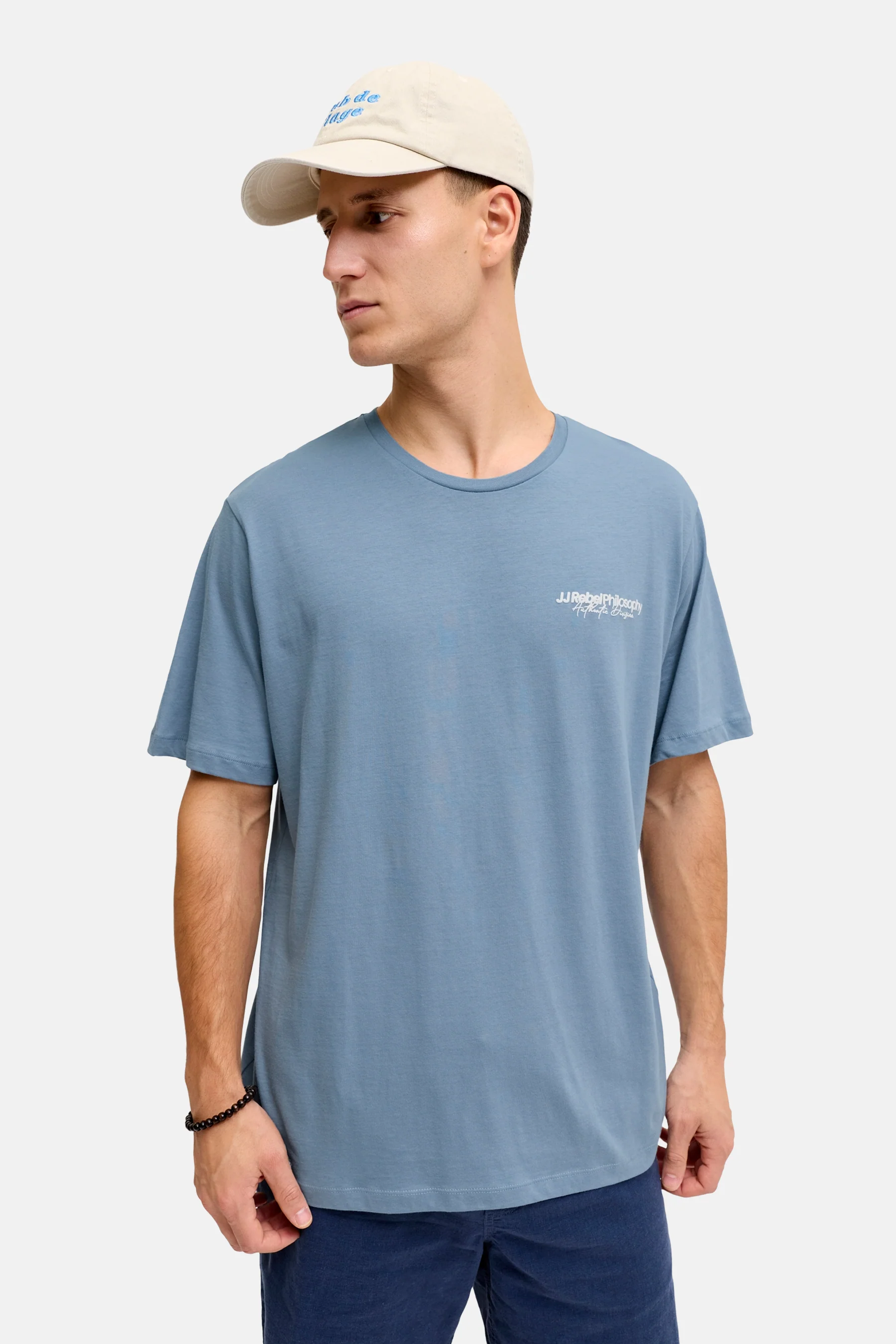 T-shirt met korte mouwen - blauw - Image 7