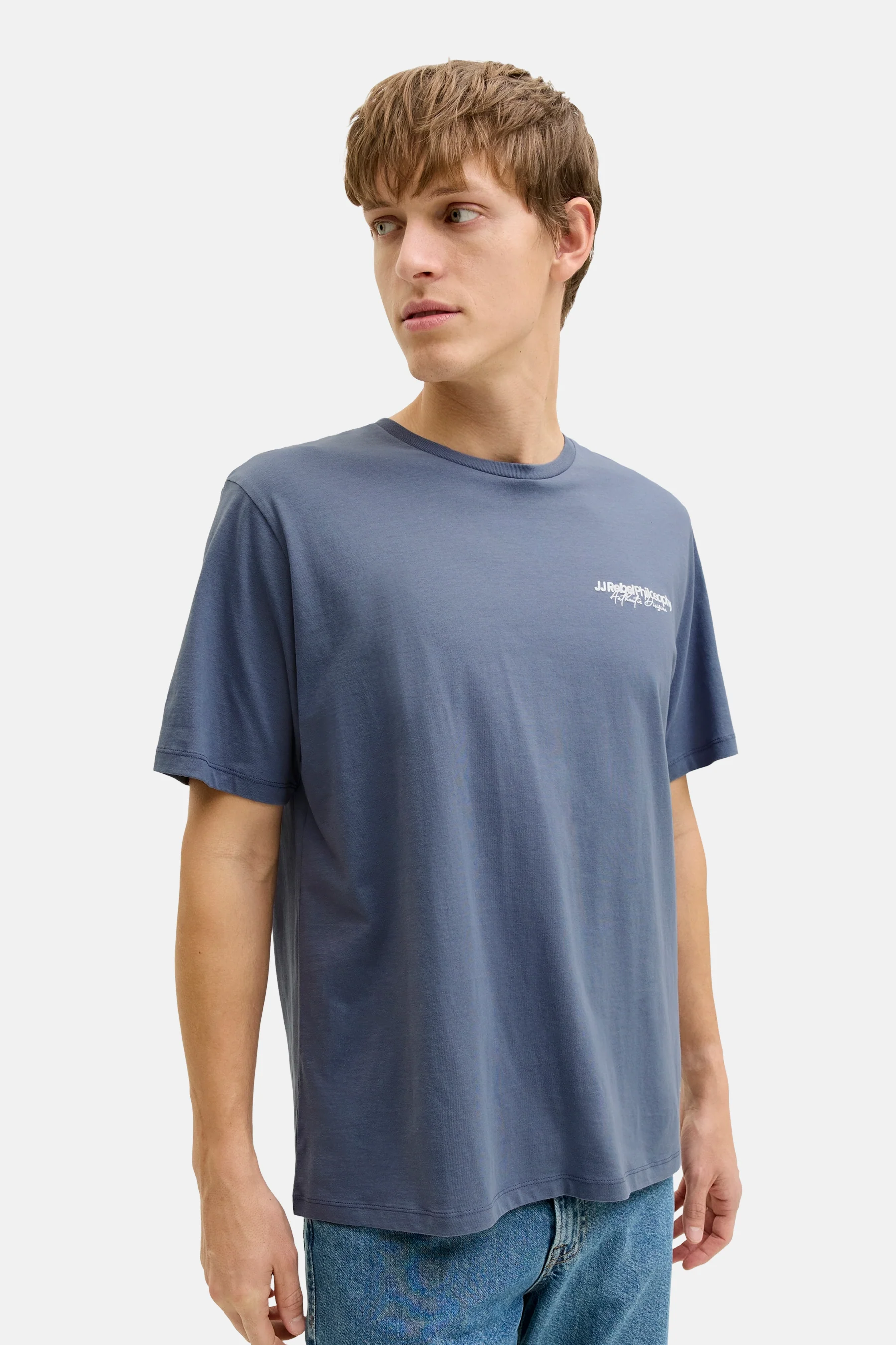 T-shirt met korte mouwen - blauw - Image 6