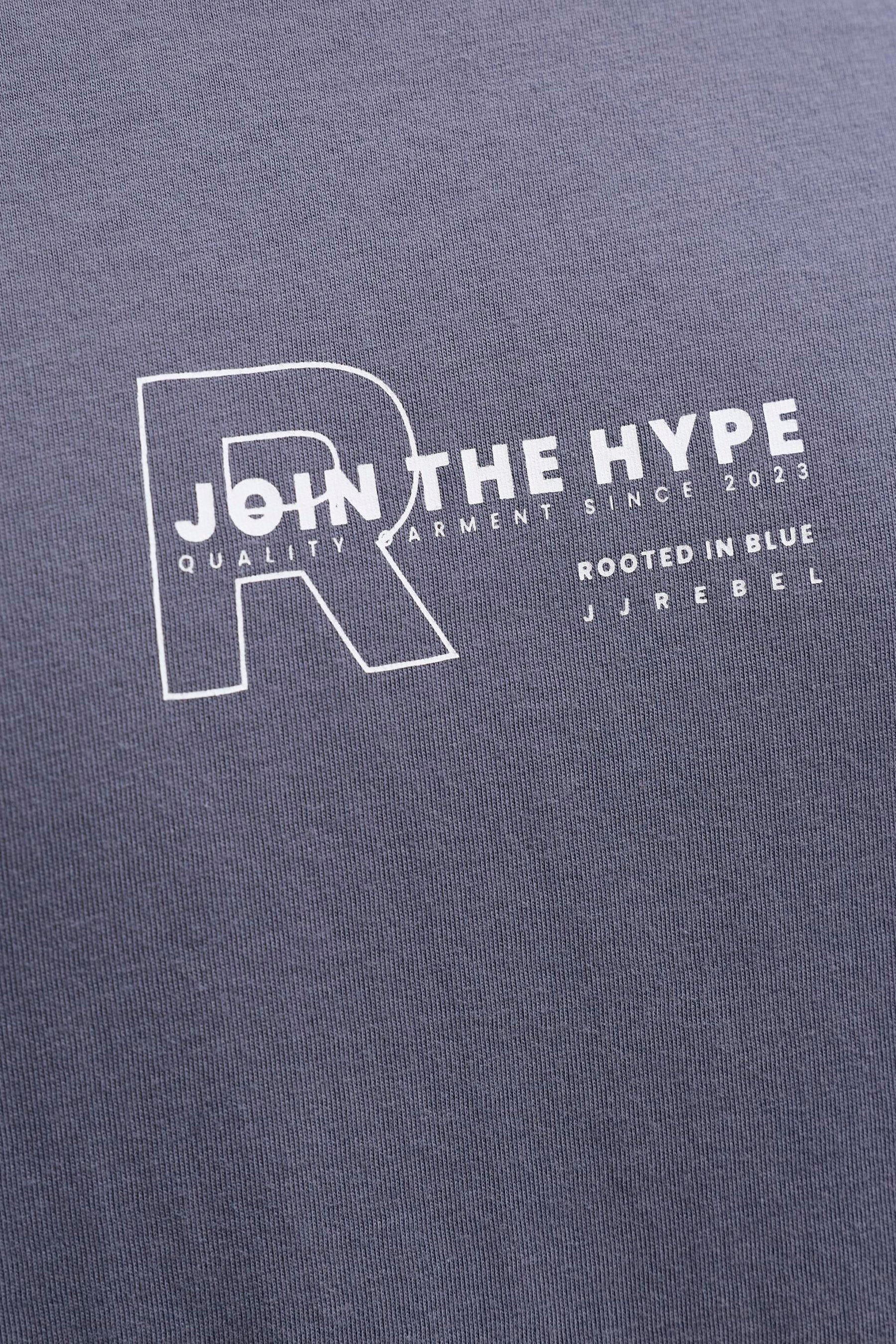 T-shirt met korte mouwen - blauw - Image 4