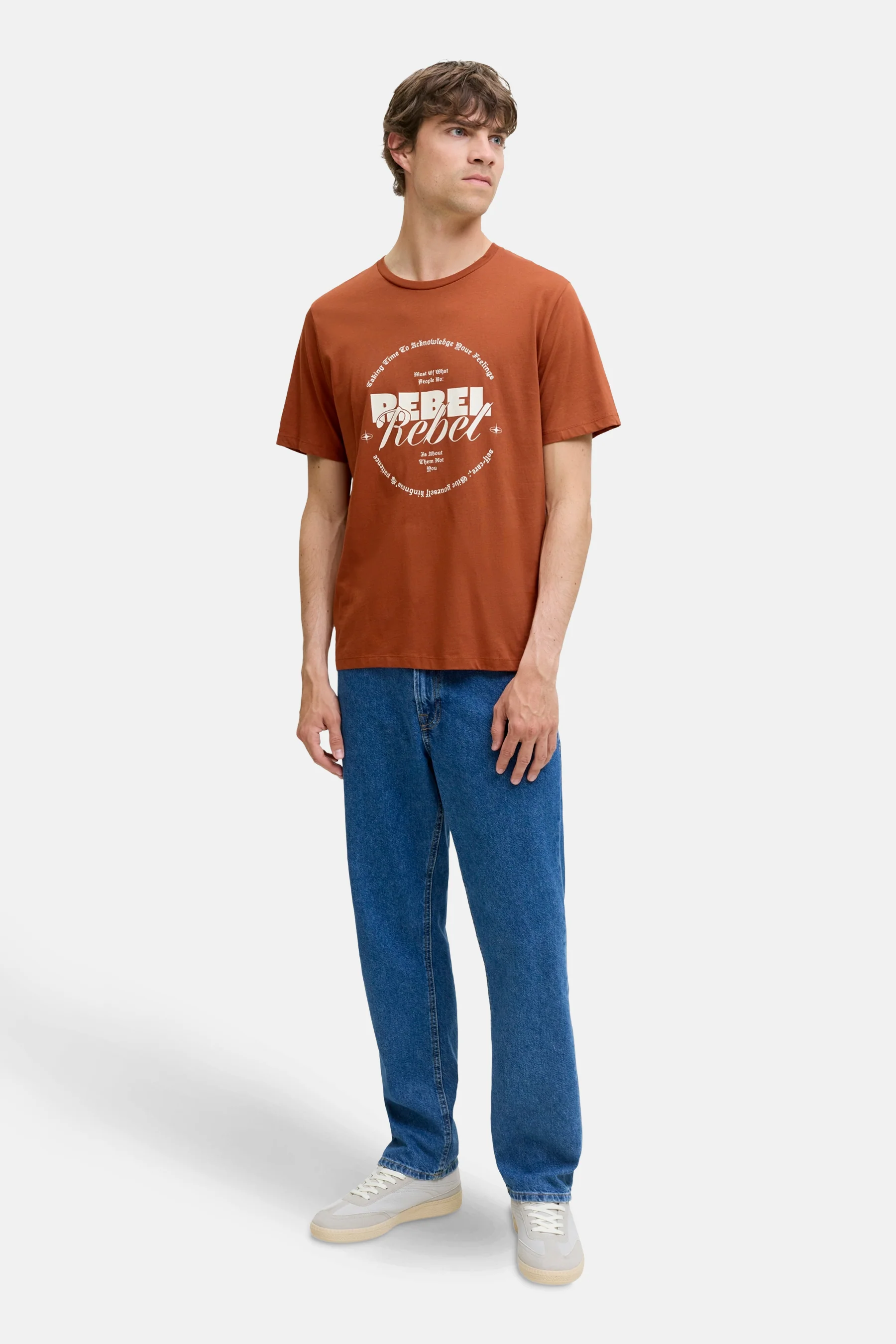T-shirt met korte mouwen - bruin - Image 2