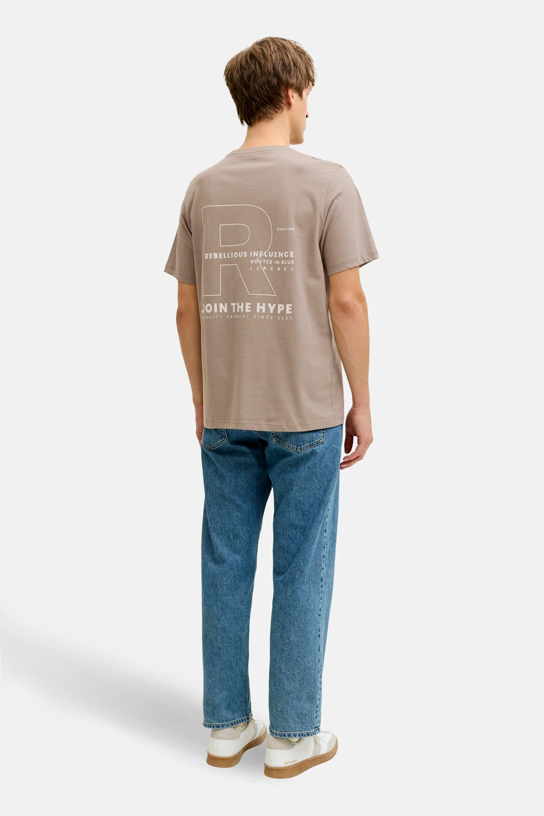 T-shirt met korte mouwen - bruin - Image 3