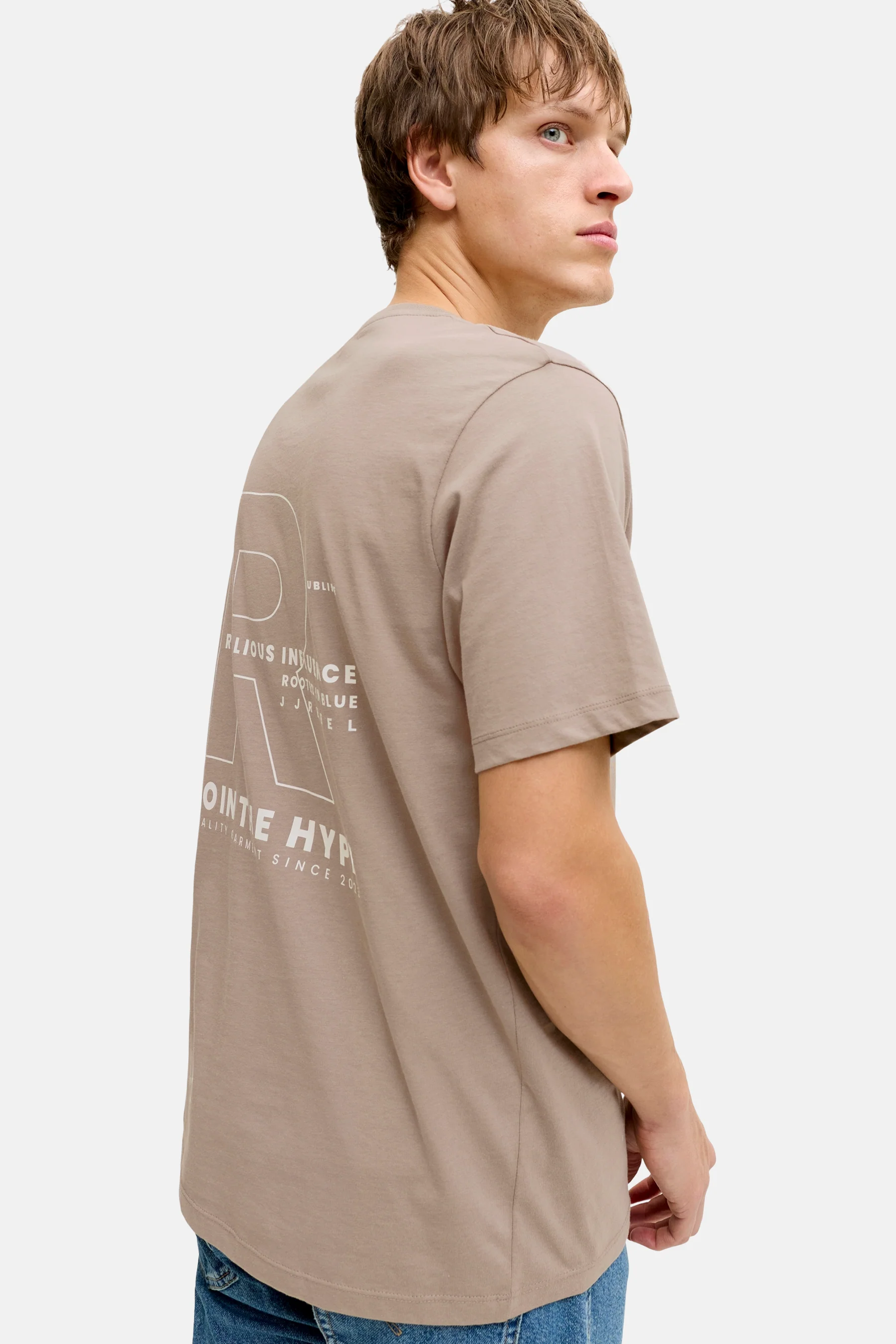 T-shirt met korte mouwen - bruin - Image 6