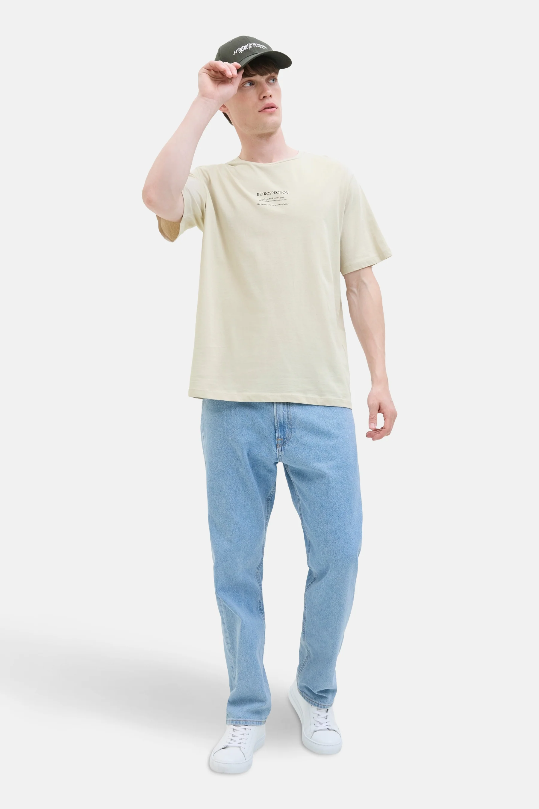 T-shirt met korte mouwen - ecru - Image 2