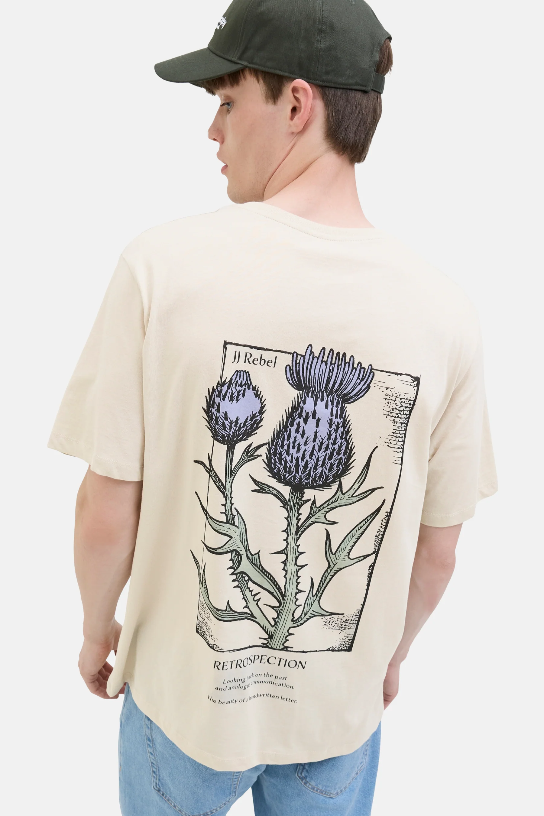 T-shirt met korte mouwen - ecru - Image 6