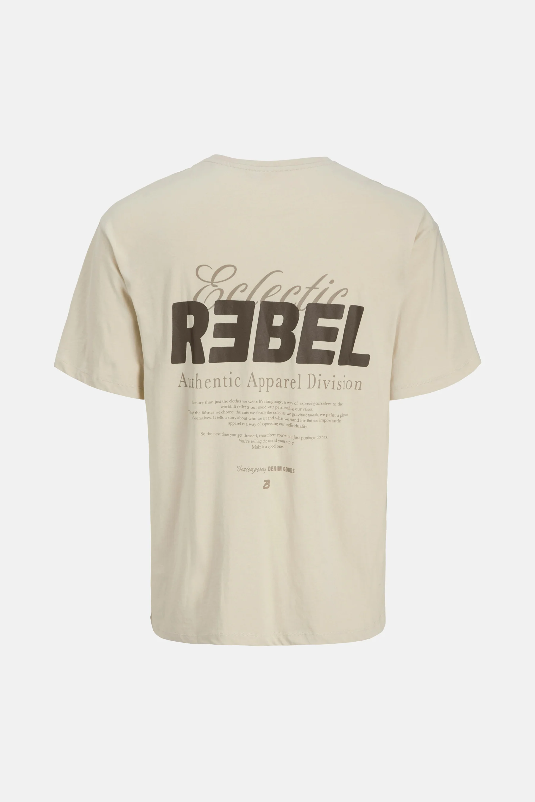 T-shirt met korte mouwen - ecru - Image 8
