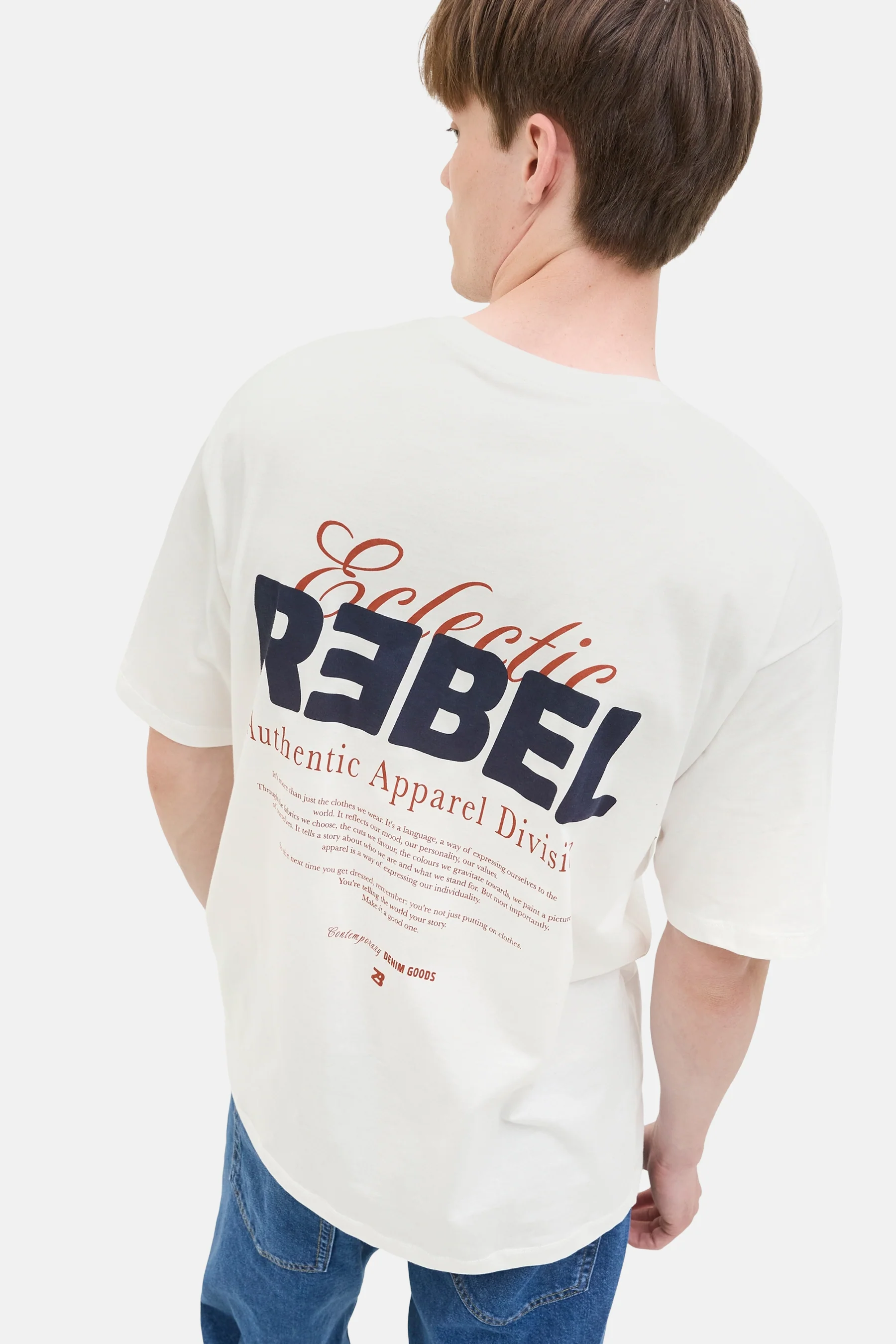 T-shirt met korte mouwen - wit - Image 6