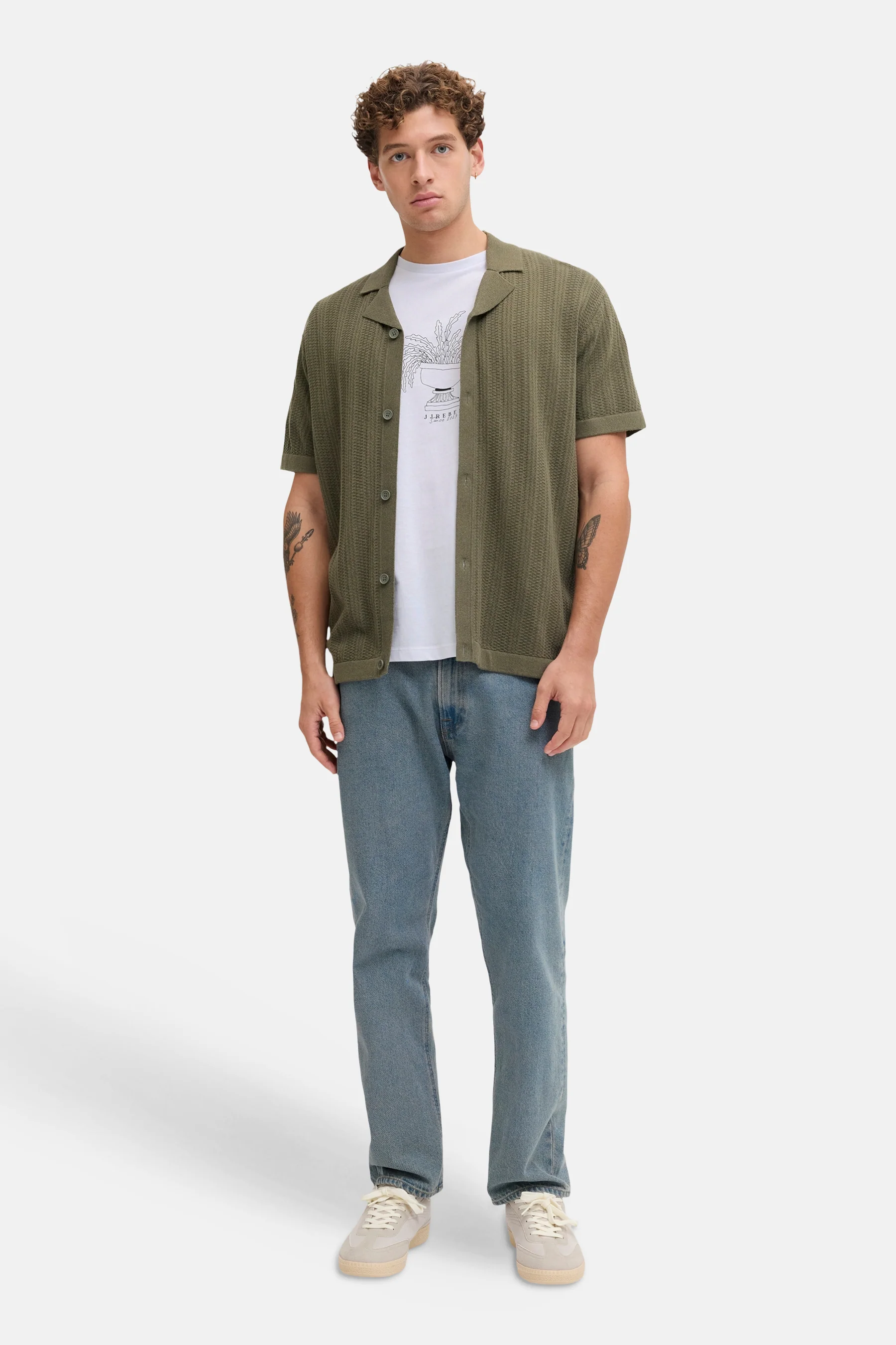 T-shirt met korte mouwen - wit - Image 2
