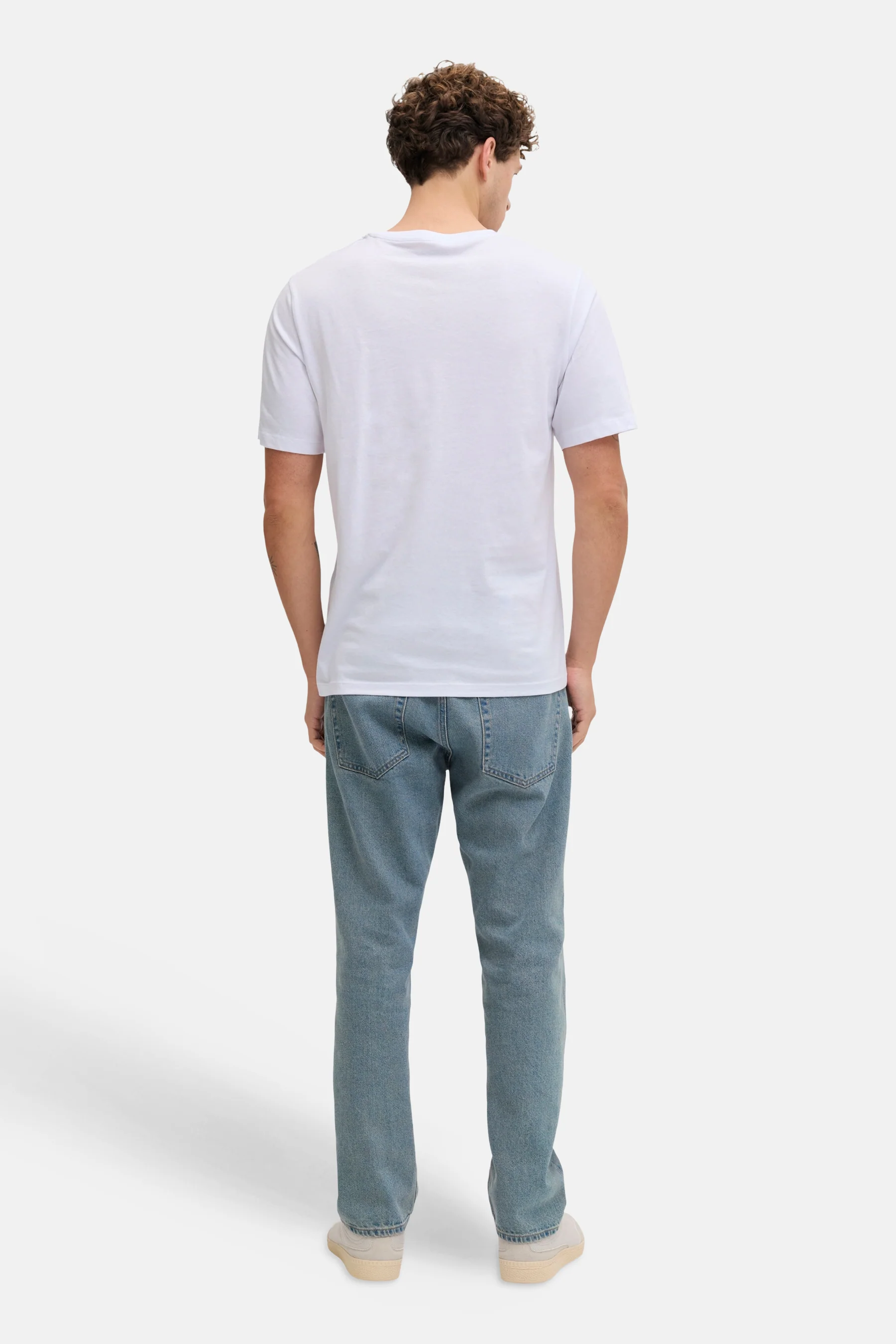 T-shirt met korte mouwen - wit - Image 3