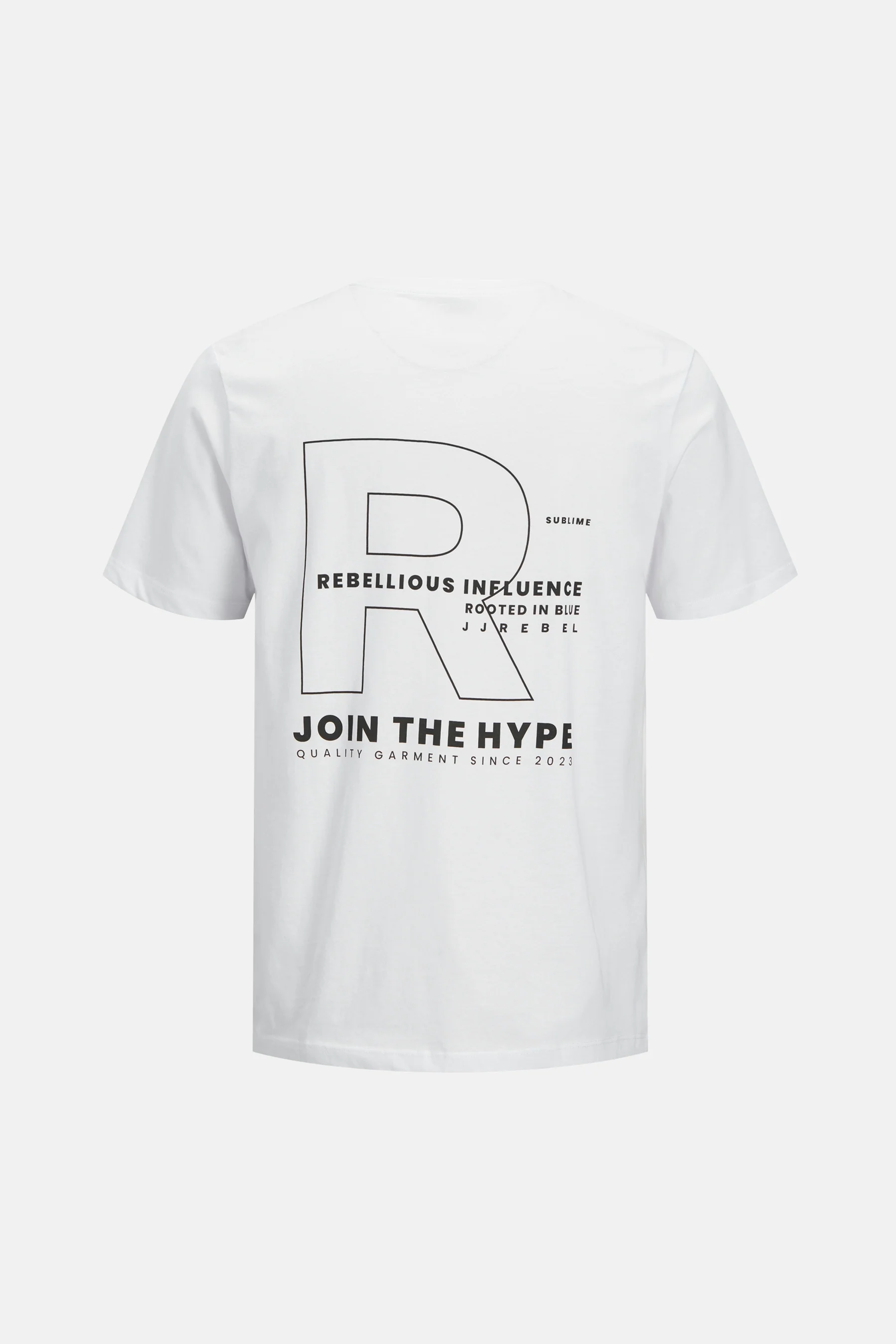 T-shirt met korte mouwen - wit - Image 8