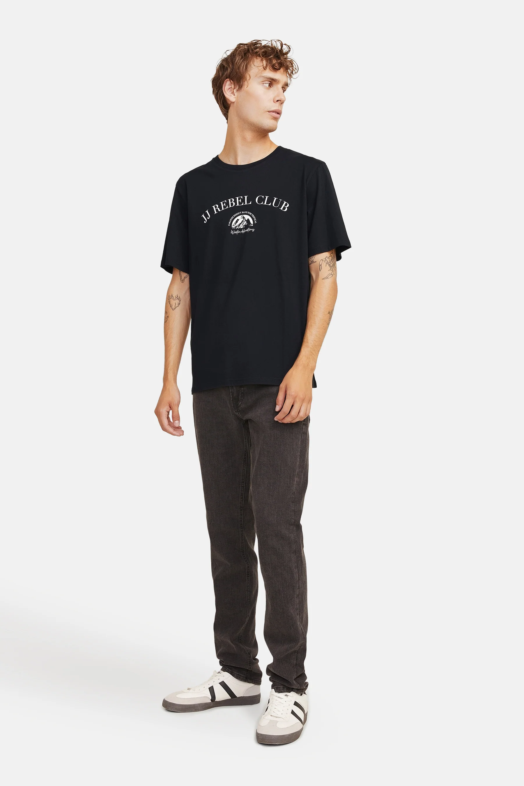 T-shirt met korte mouwen - zwart - Image 2