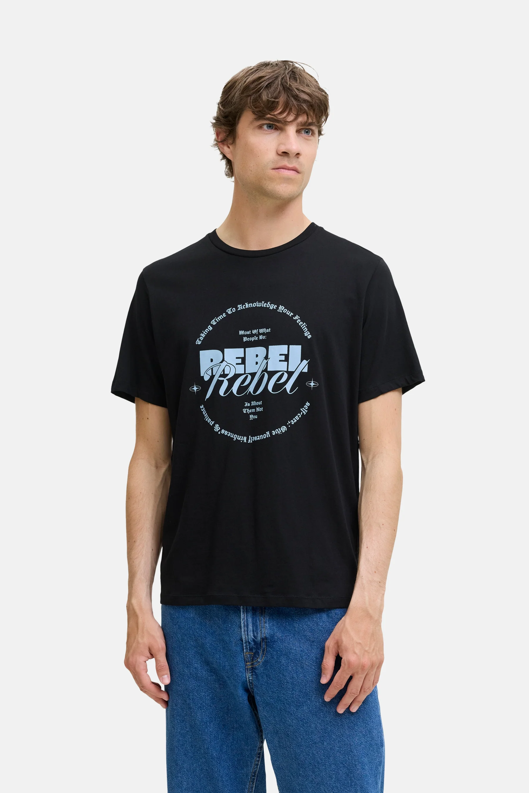 T-shirt met korte mouwen - zwart