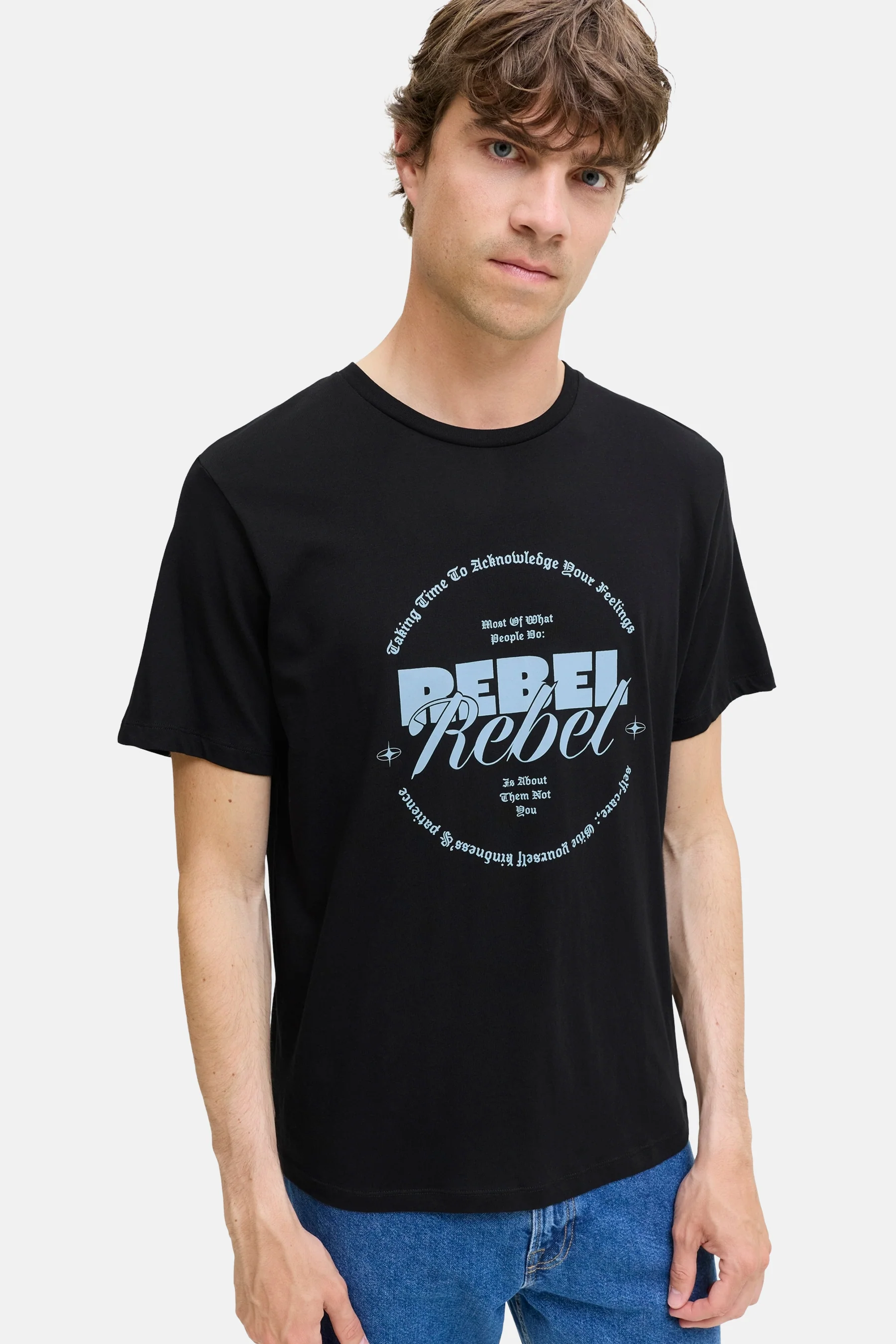 T-shirt met korte mouwen - zwart - Image 6