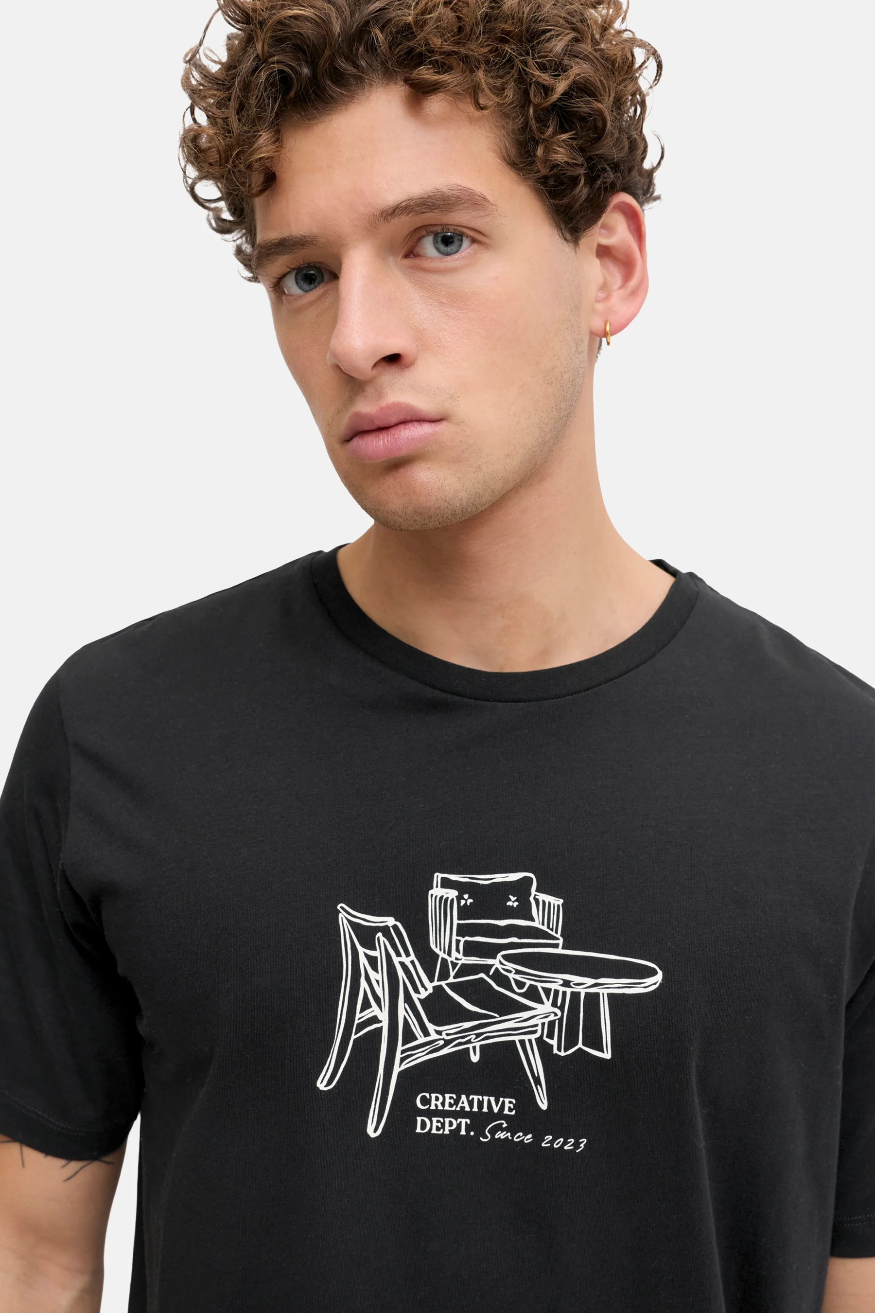 T-shirt met korte mouwen - zwart - Image 6