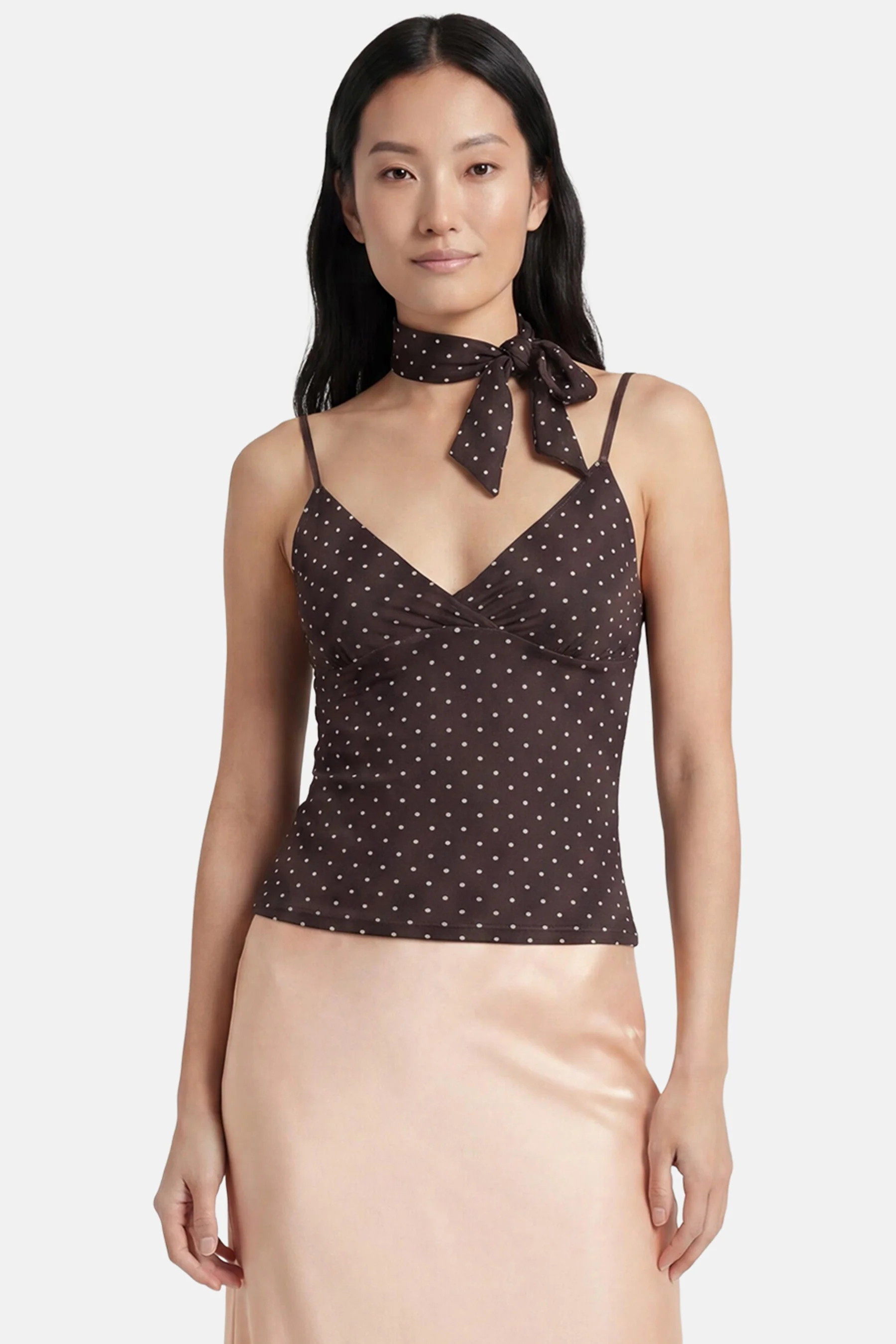 Blouse - bruin