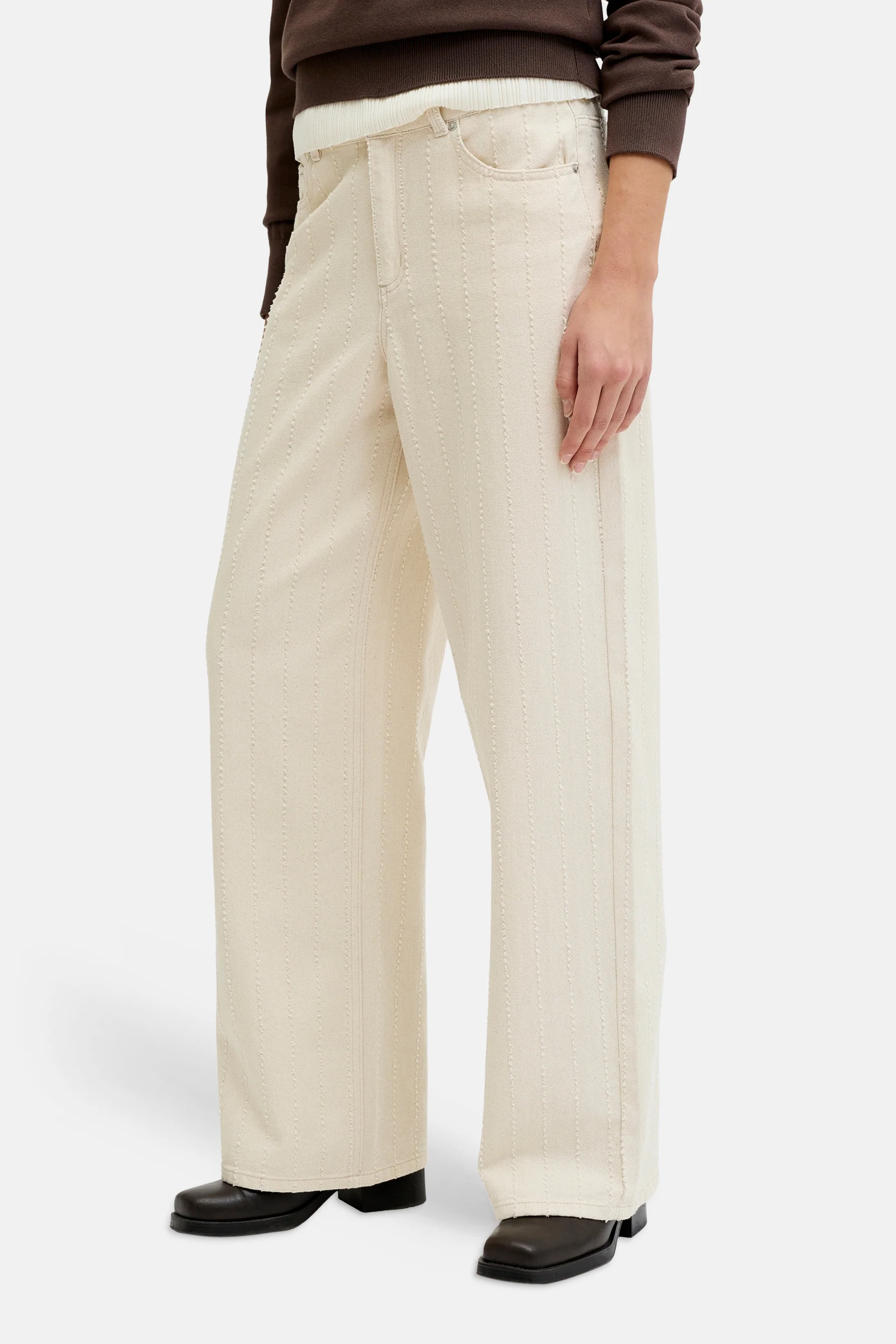 Broek - ecru