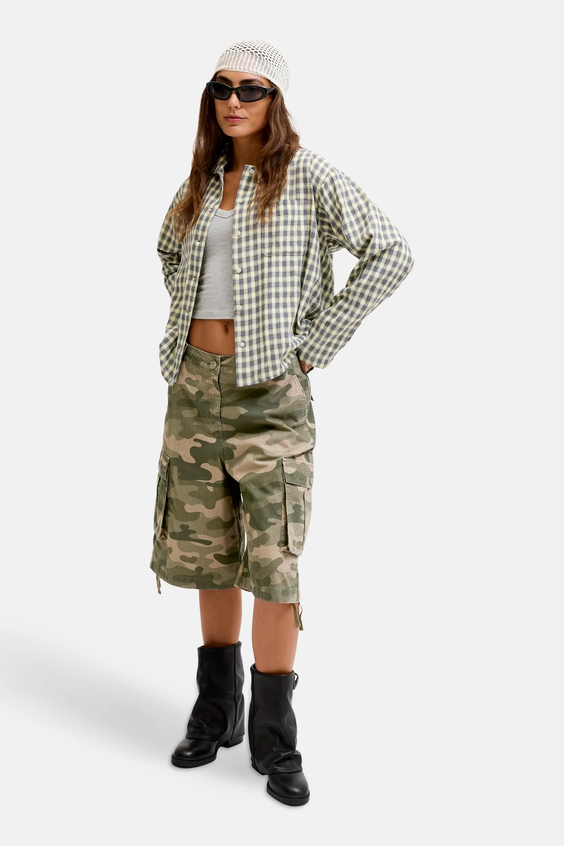 Cargo short - groen - Image 2