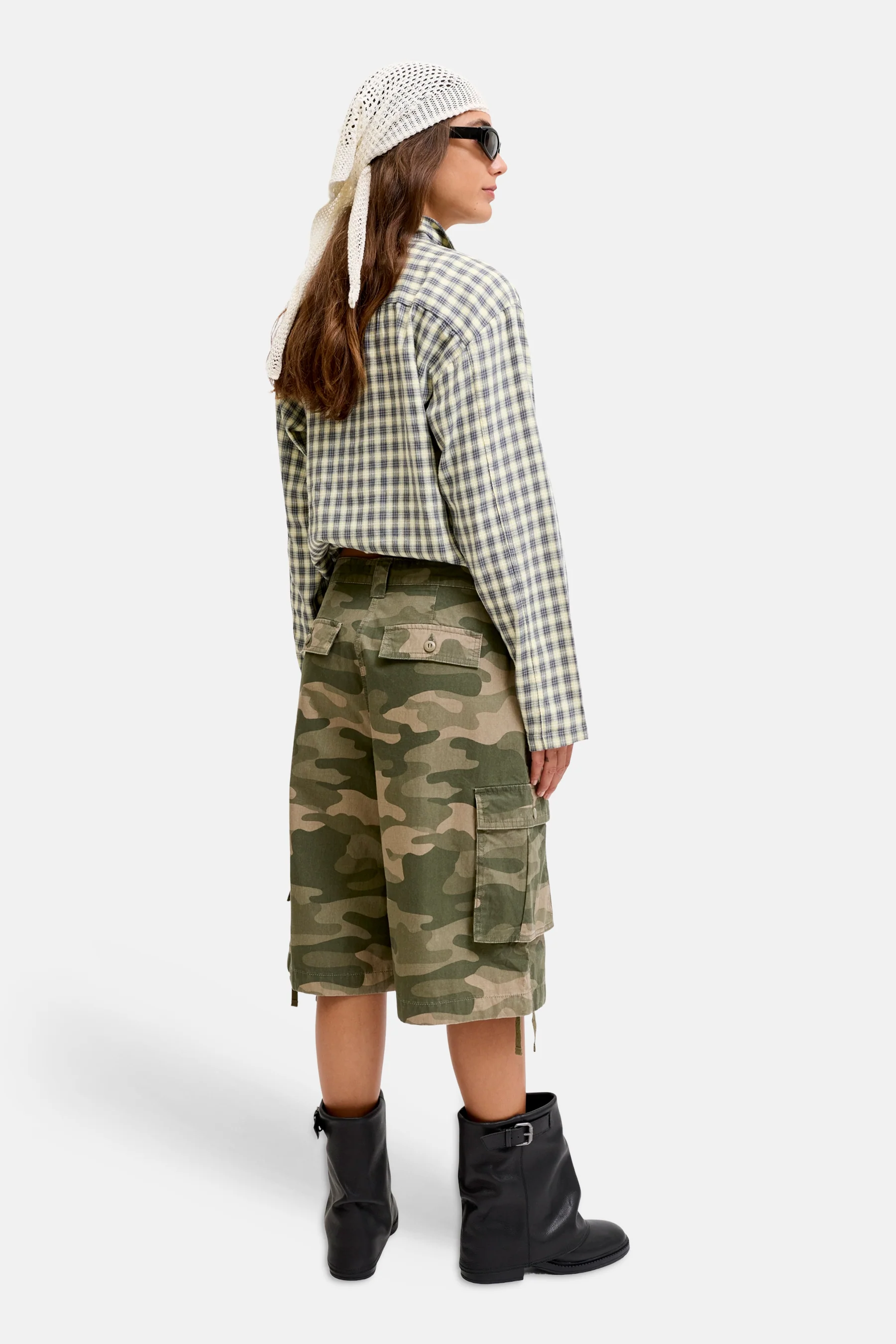 Cargo short - groen - Image 3