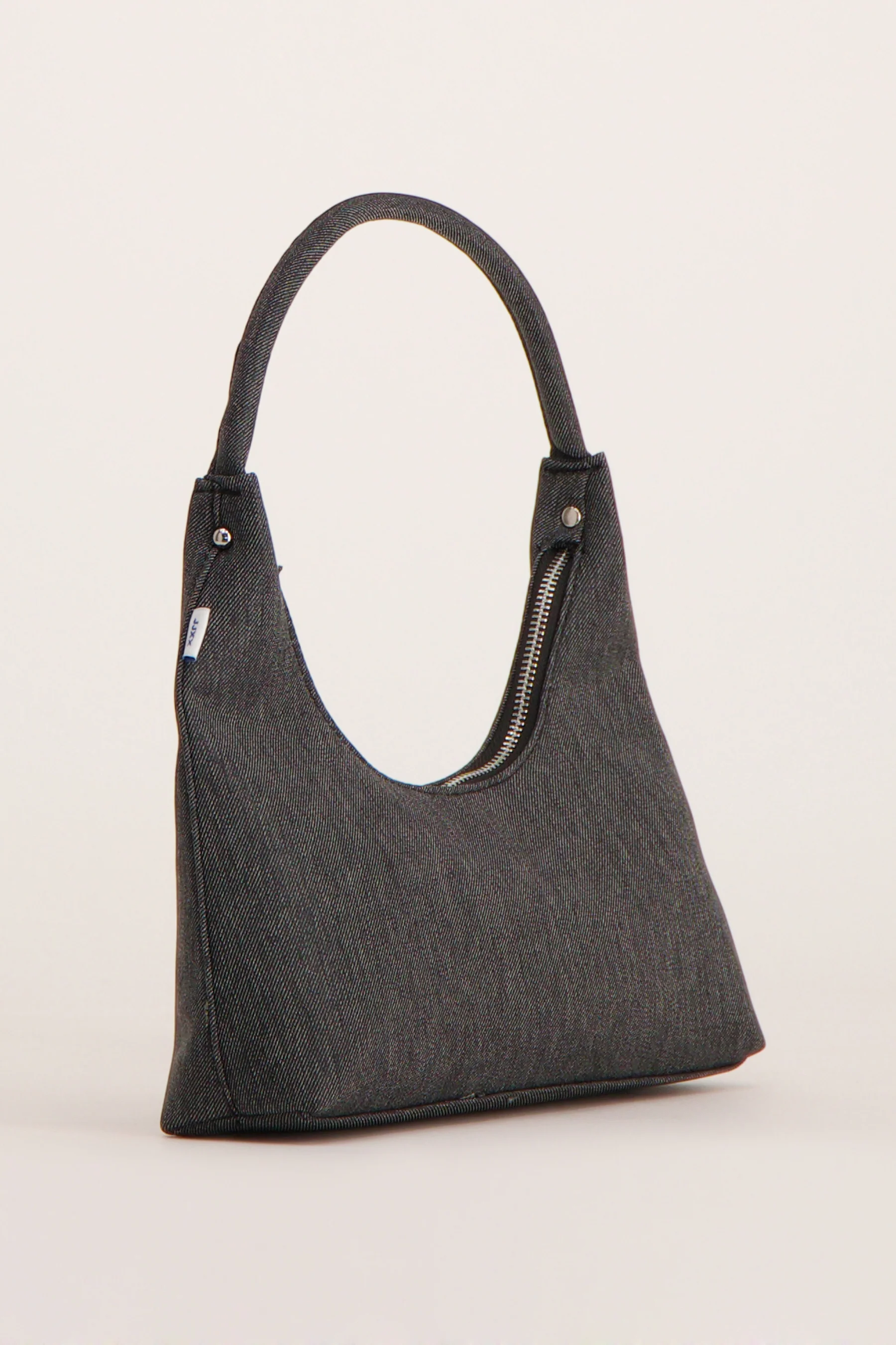 Handtas - dark grey denim - Image 2